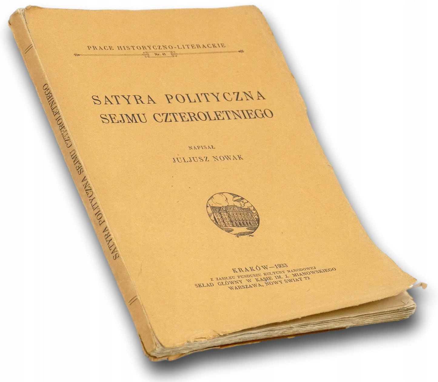 Satyra polityczna sejmu czteroletniego Juljusz Nowak