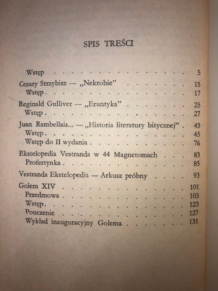 Wielkość urojona Stanisław Lem
