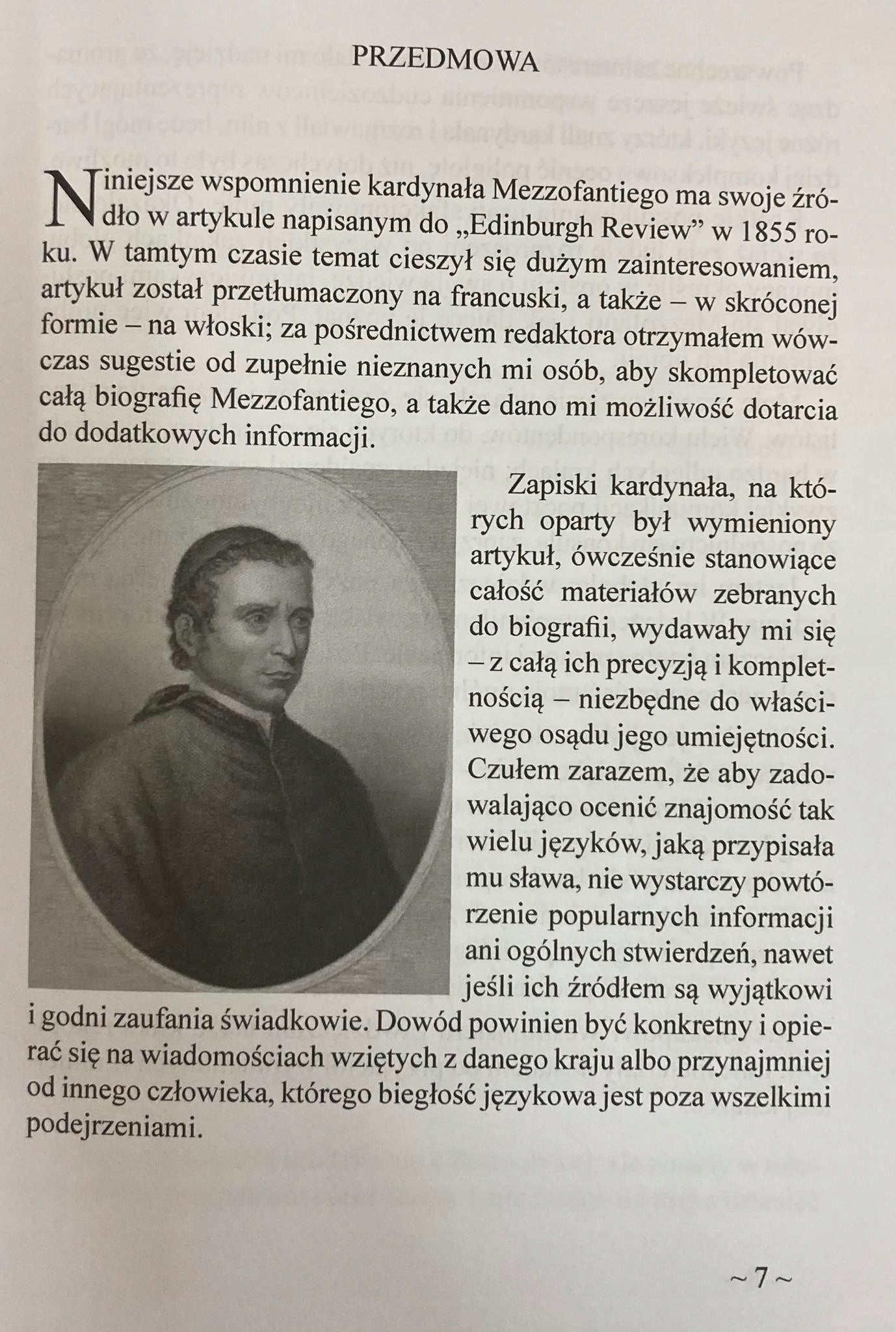 Giuseppe G Mezzofanti Biografia poligloty C.W. Russel