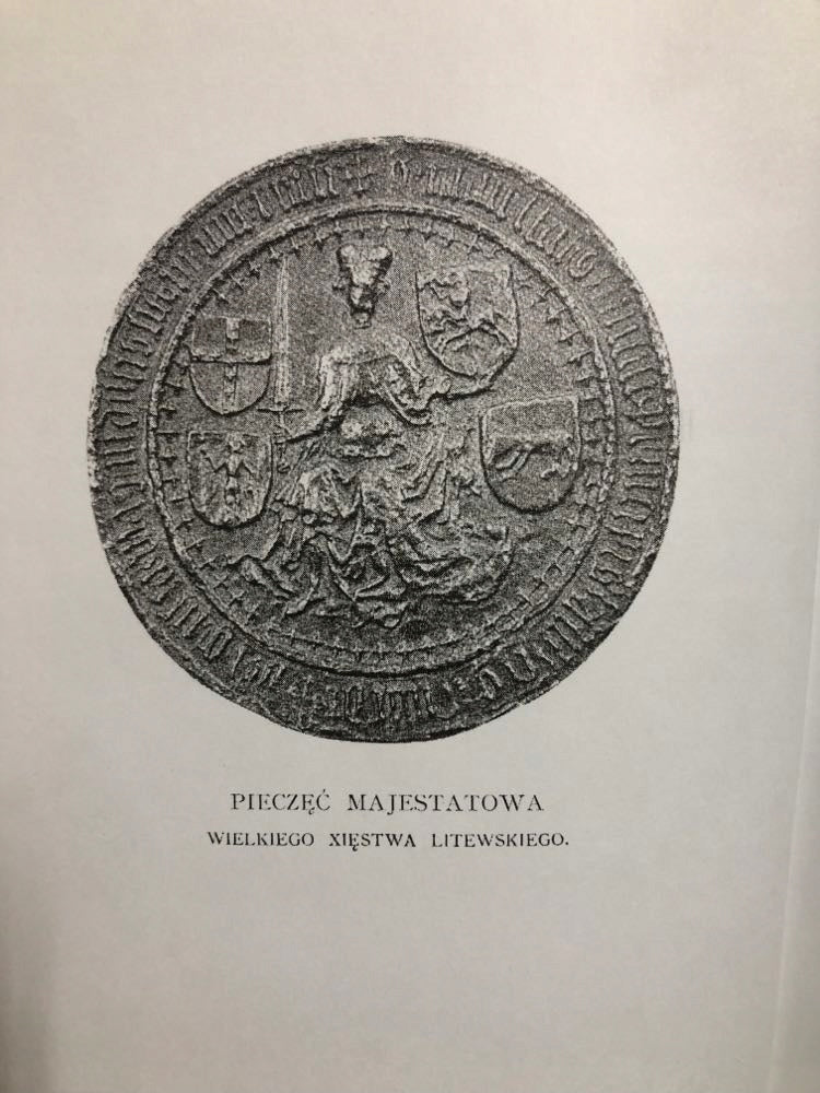 Herbarz rycerstwa w. X Litewskiego reprint z 1897 r. - Wojciech Kojałowicz