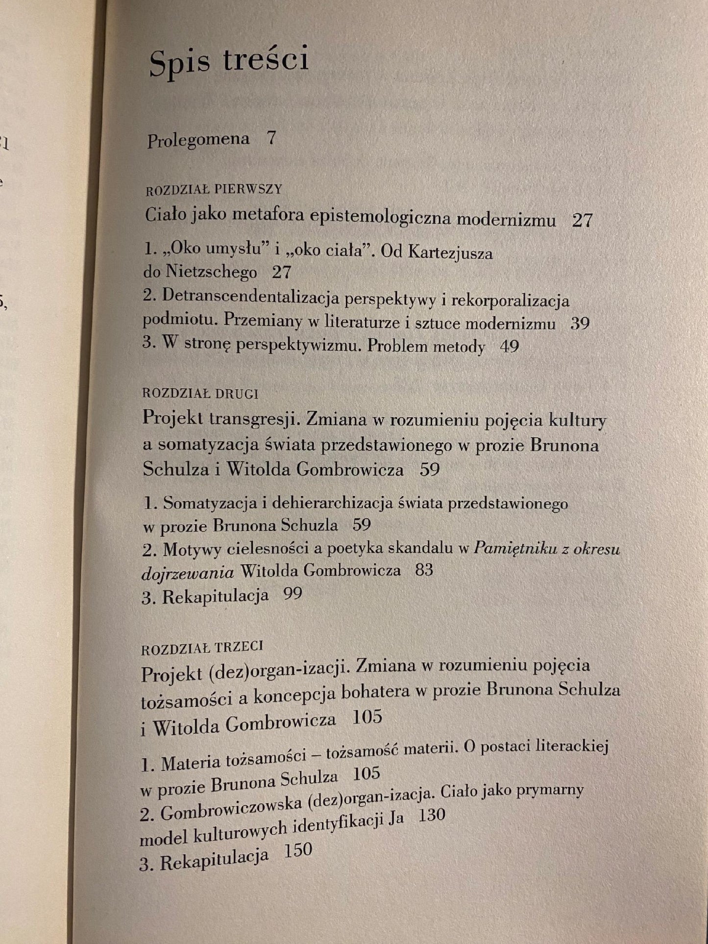 W stronę perspektywizmu Żaneta Nalewajk
