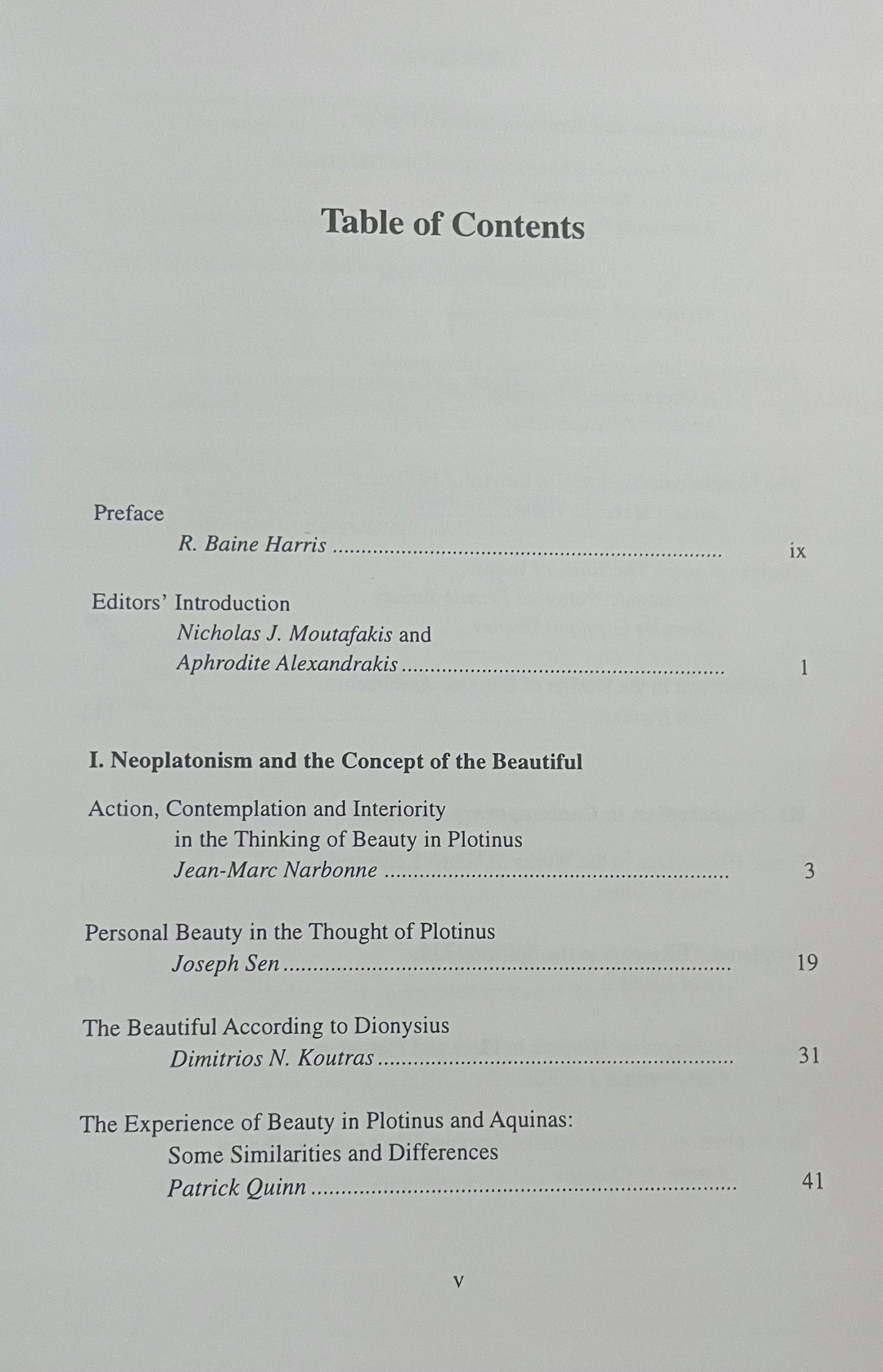 Neoplatonism and Western Aesthetics. Praca zbiorowa