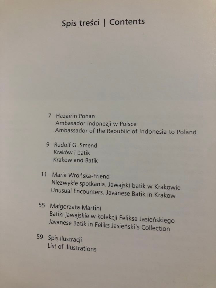 Niezwykłe spotkania. Jawajski batik w Krakowie