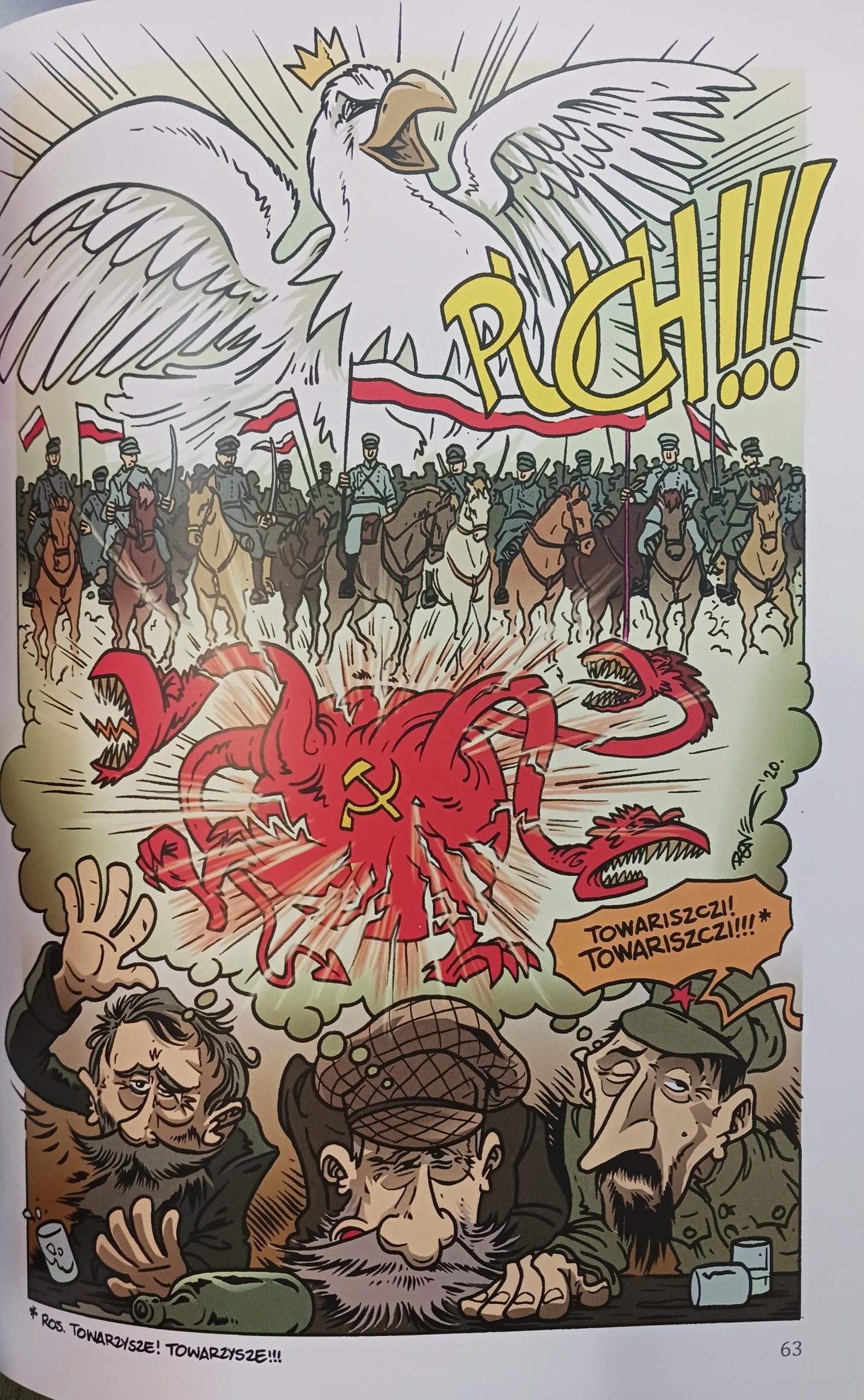 Srebrni na szlakach Bitwy Warszawskiej 1920 r. Hubert Ronek Michał Konarski