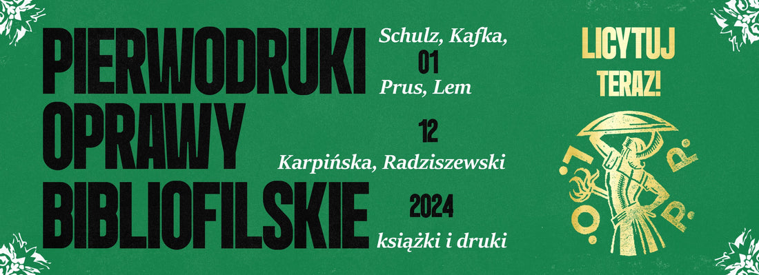 V aukcja antykwariatu Gryf