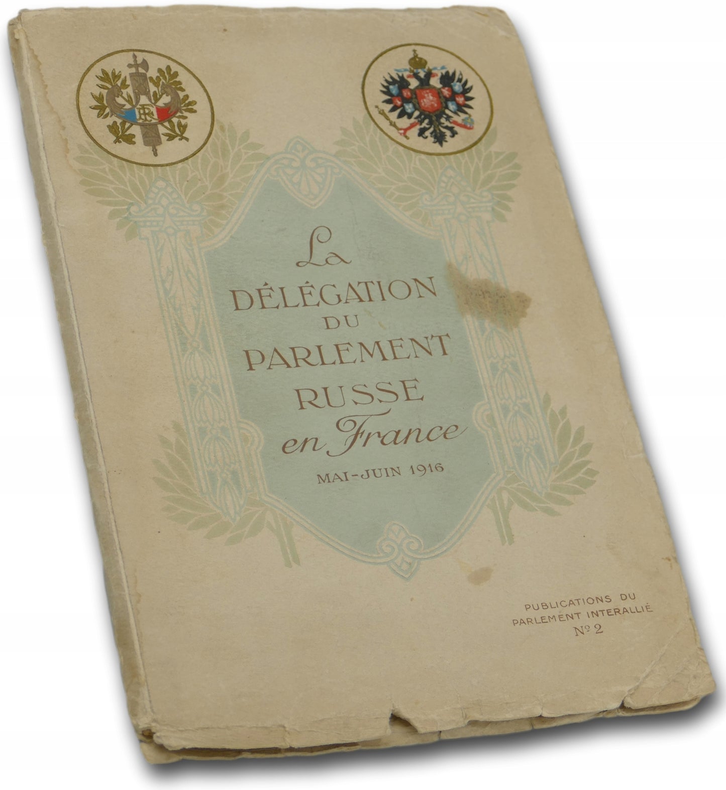 La delegation du parlement russe en France 1916 P. zbiorowa [przedwojwnne]