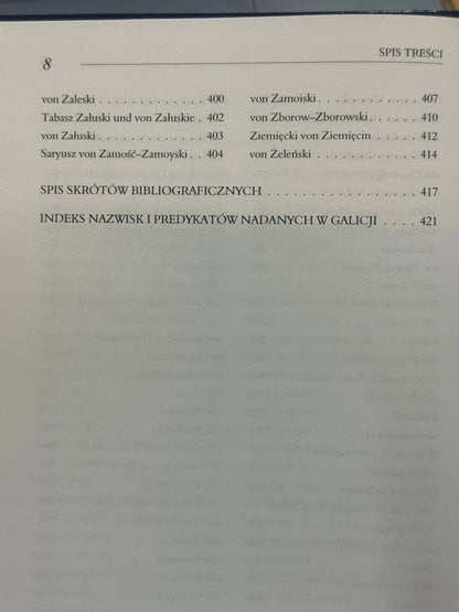 Arystokracja polska w Galicji. Studium heraldyczno-genealogiczne Górzyński