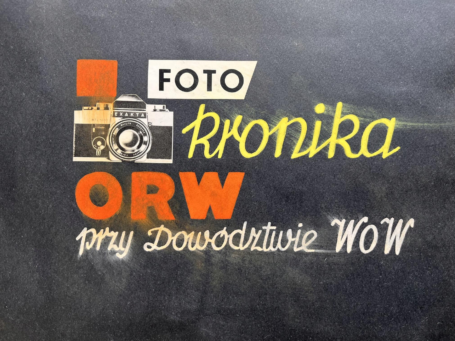 Foto kronika ORW (Organizacja Rodzin Wojskowych) przy dowództwie WOW