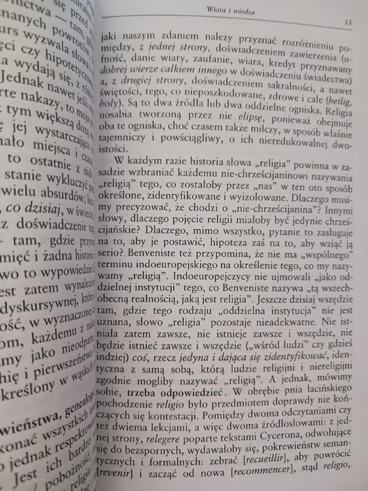 Religia Gianni Vattimo, Jacques Derrida i inni