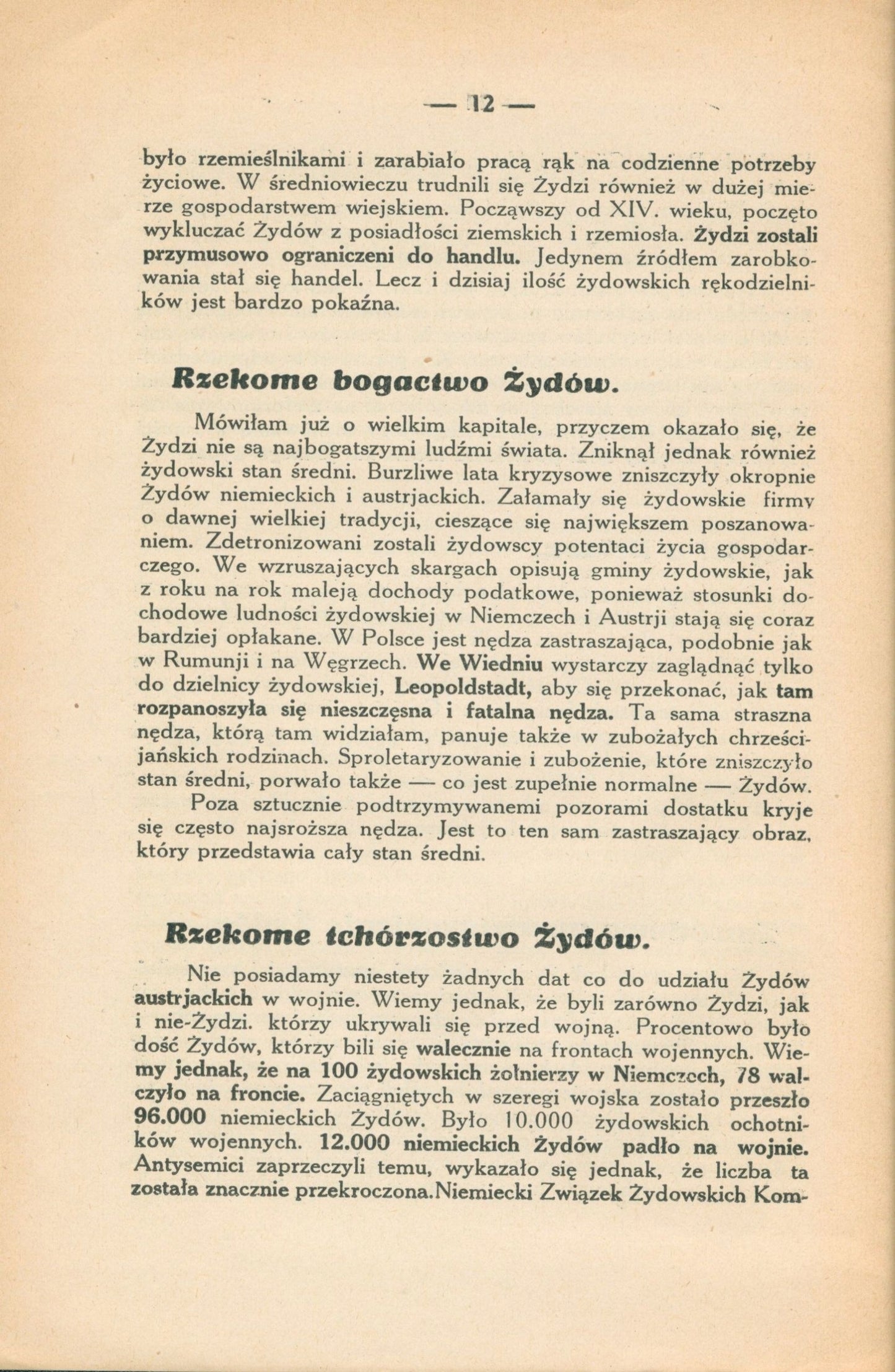 Tak? czy tak? Prawda o antysemityźmie Harand Irena [Kraków 1933]