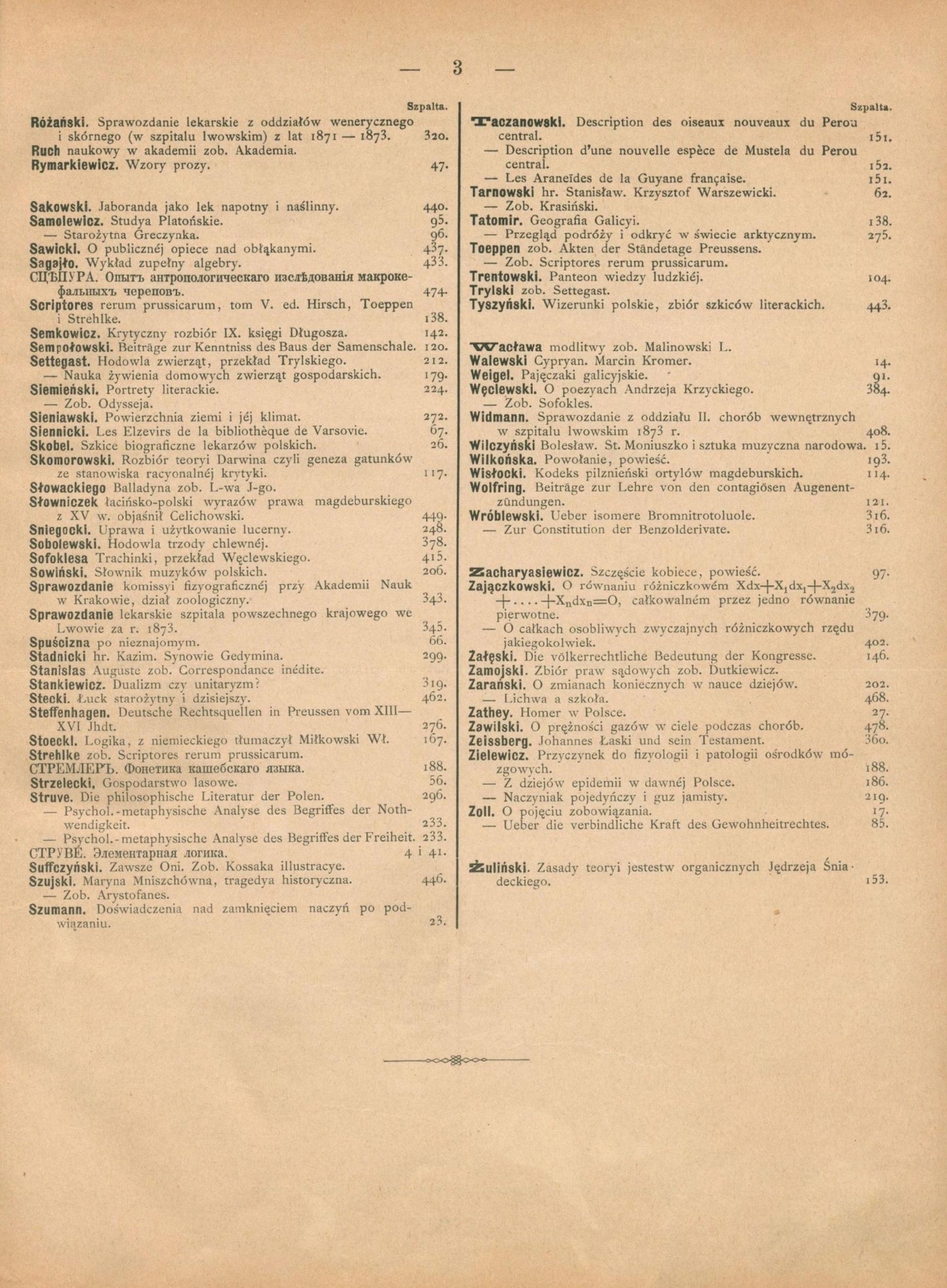 Oprawiony Przegląd Krytyczny nr 1 - 15 [Kraków 1874 - 1875]