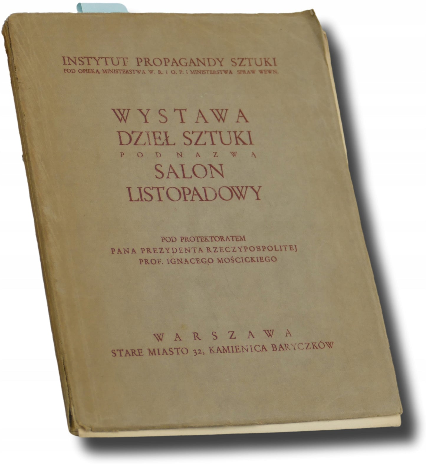 Wystawa dzieł sztuki pod nazwą Salon Listopadowy [1930]