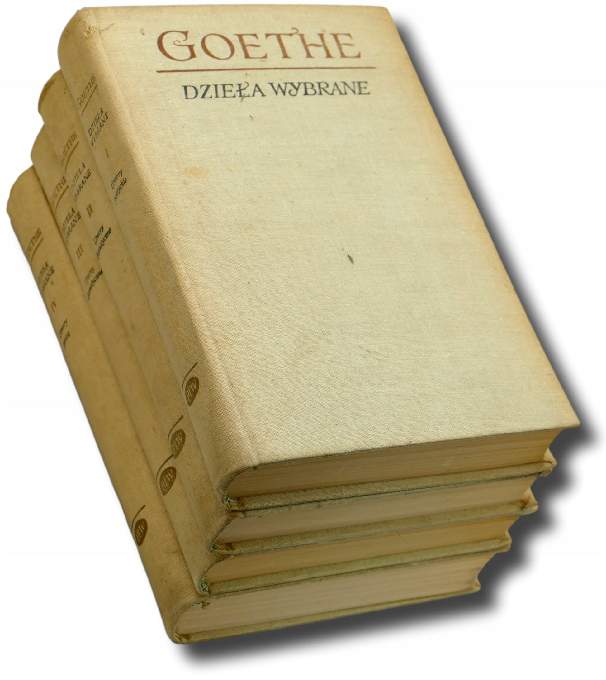 Dzieła wybrane Tom I-IV - Jan Wolfgang Goethe