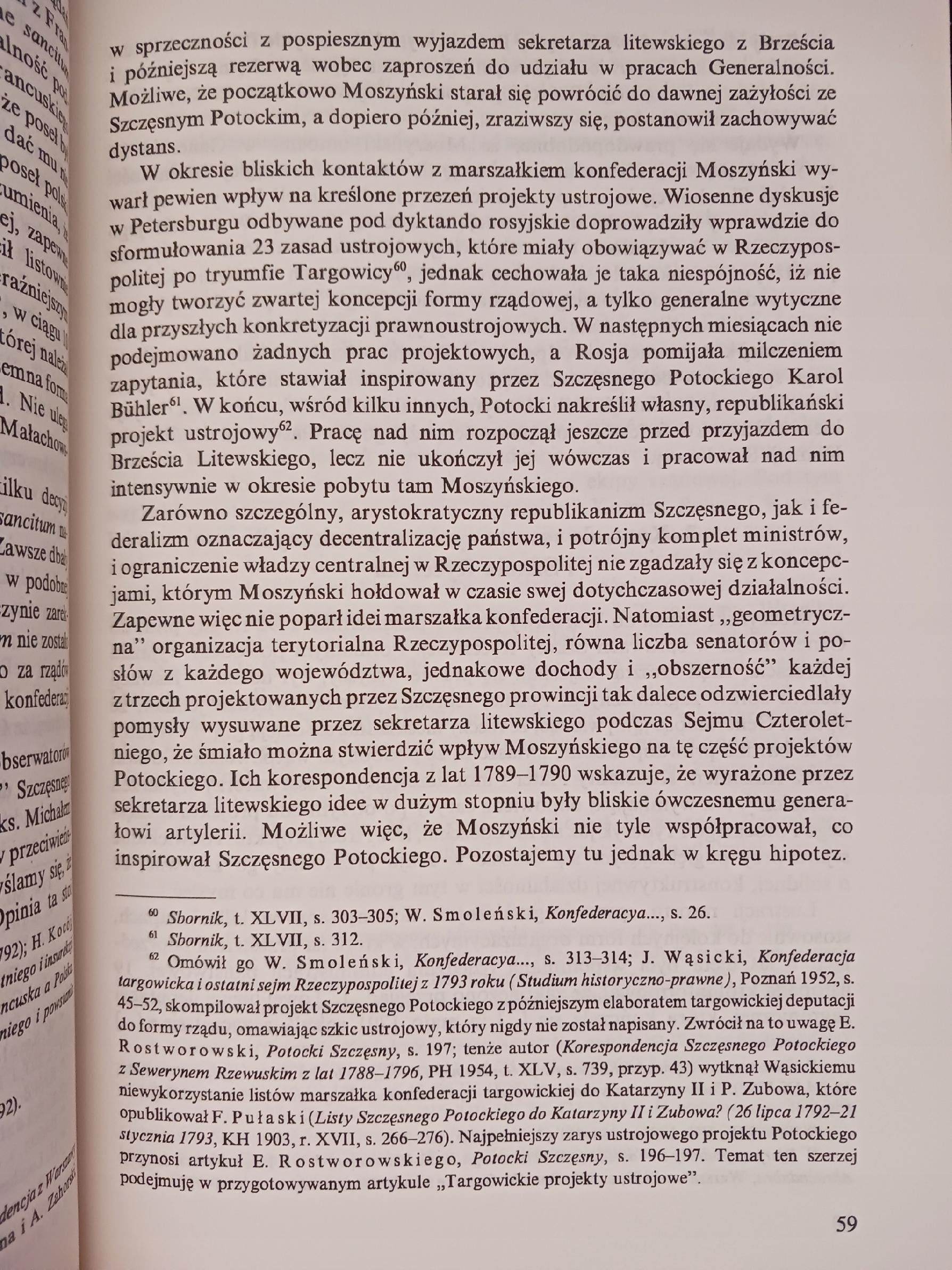 Między zdradą a służbą Rzeczypospolitej Fryderyk Moszyński Łukasz Kądziela