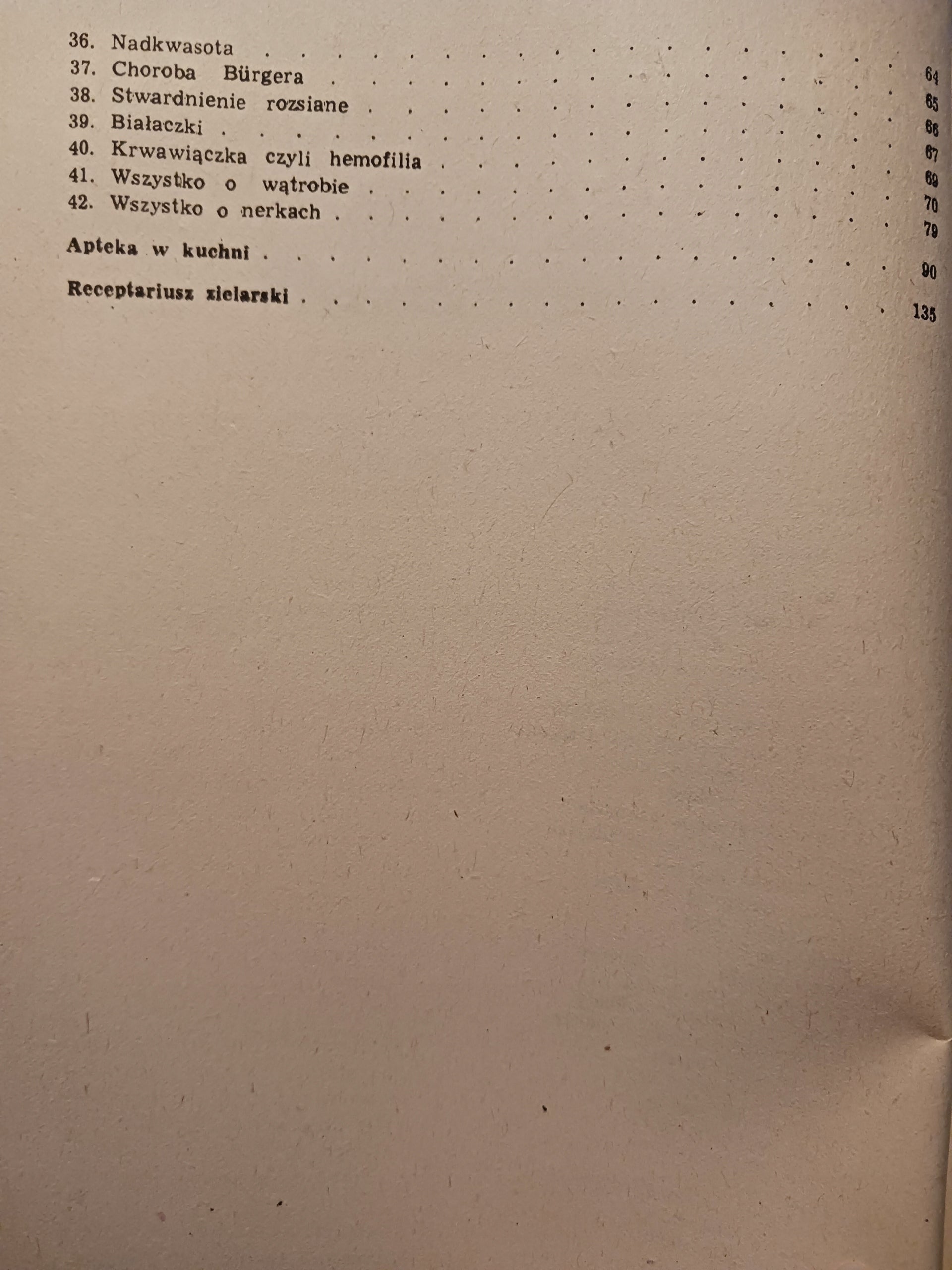 Poradnik zielarza Witold Poprzęcki + notatki