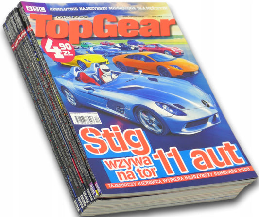 Top Gear Magazyn 1-6, 10, 12/ 2009