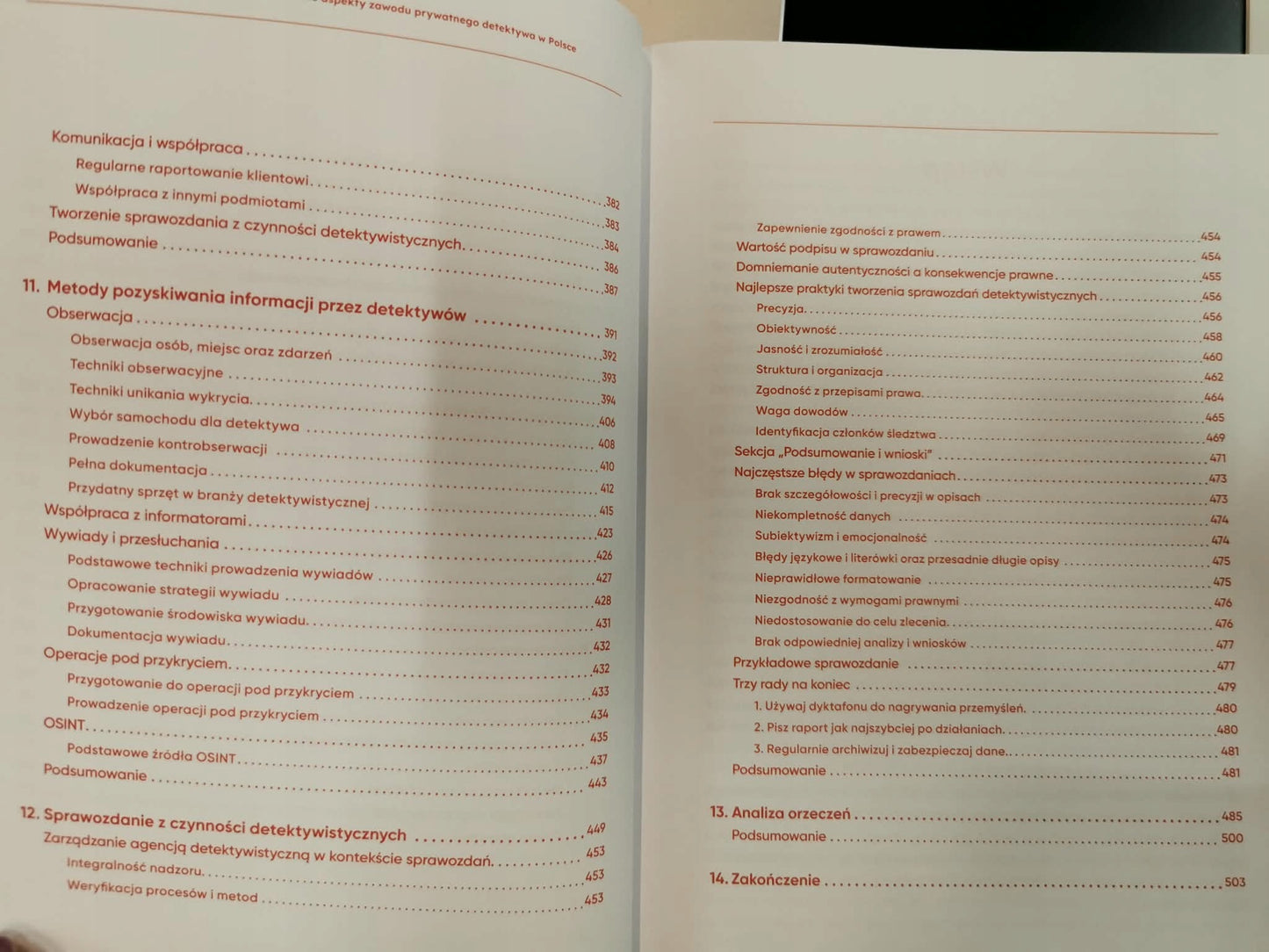 Podręcznik zawodu detektywa, D. Kuciel