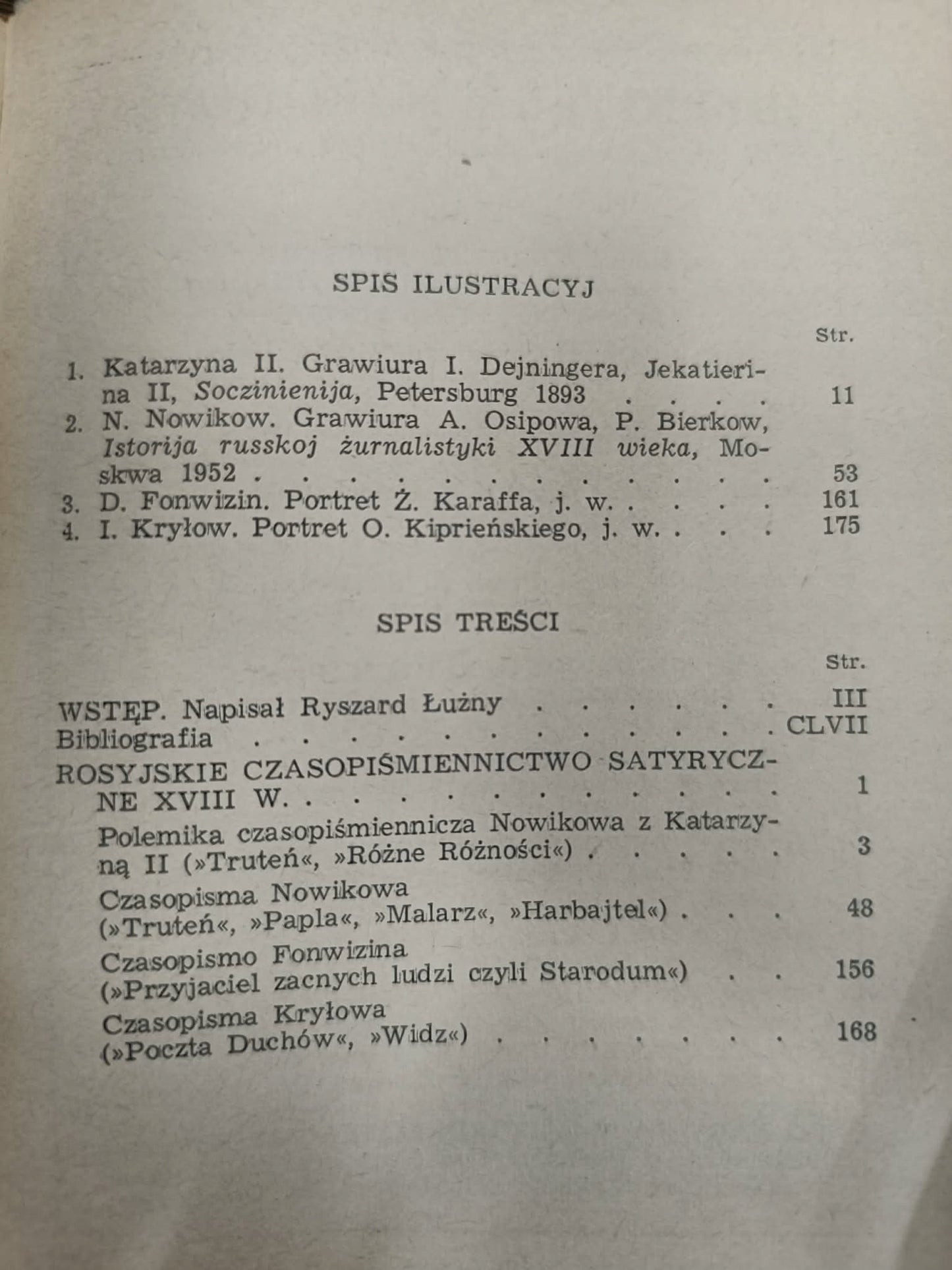 Rosyjskie czasopiśmiennictwo satyryczne Ryszard Łużny [Biblioteka Narodowa]