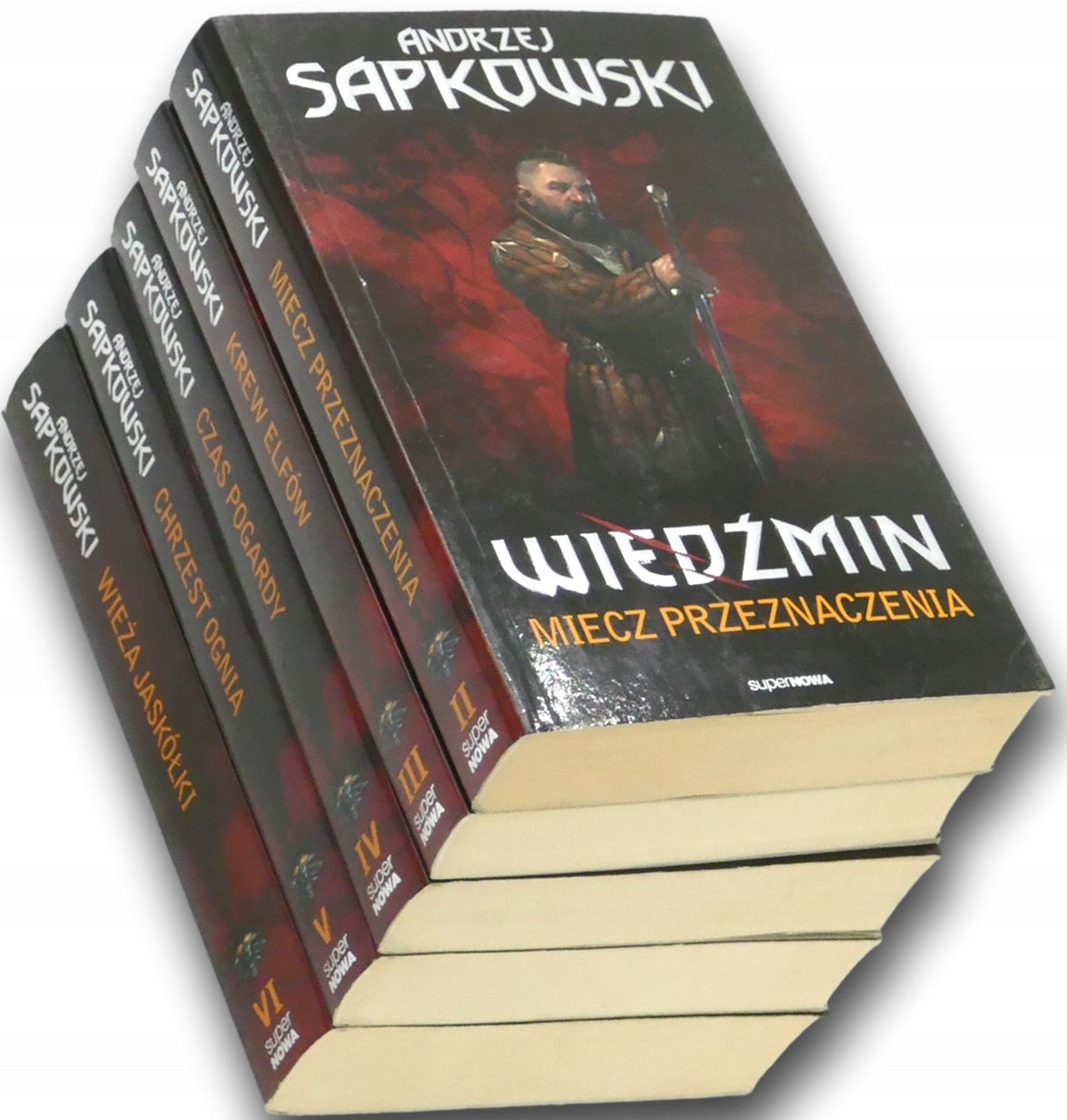 Andrzej Sapkowski, Wiedźmin T. 2-6, SuperNowa x5