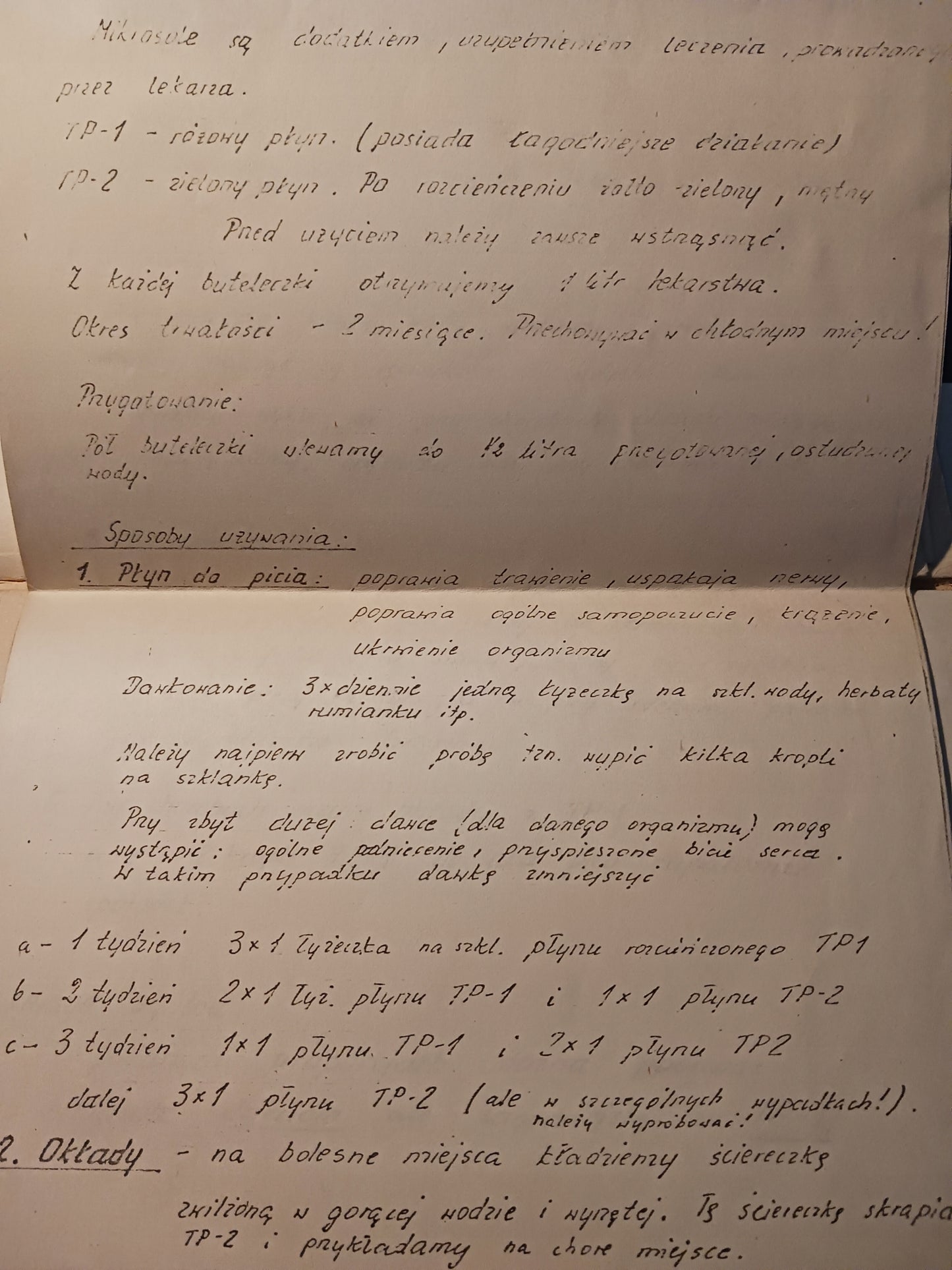 Poradnik zielarza Witold Poprzęcki + notatki