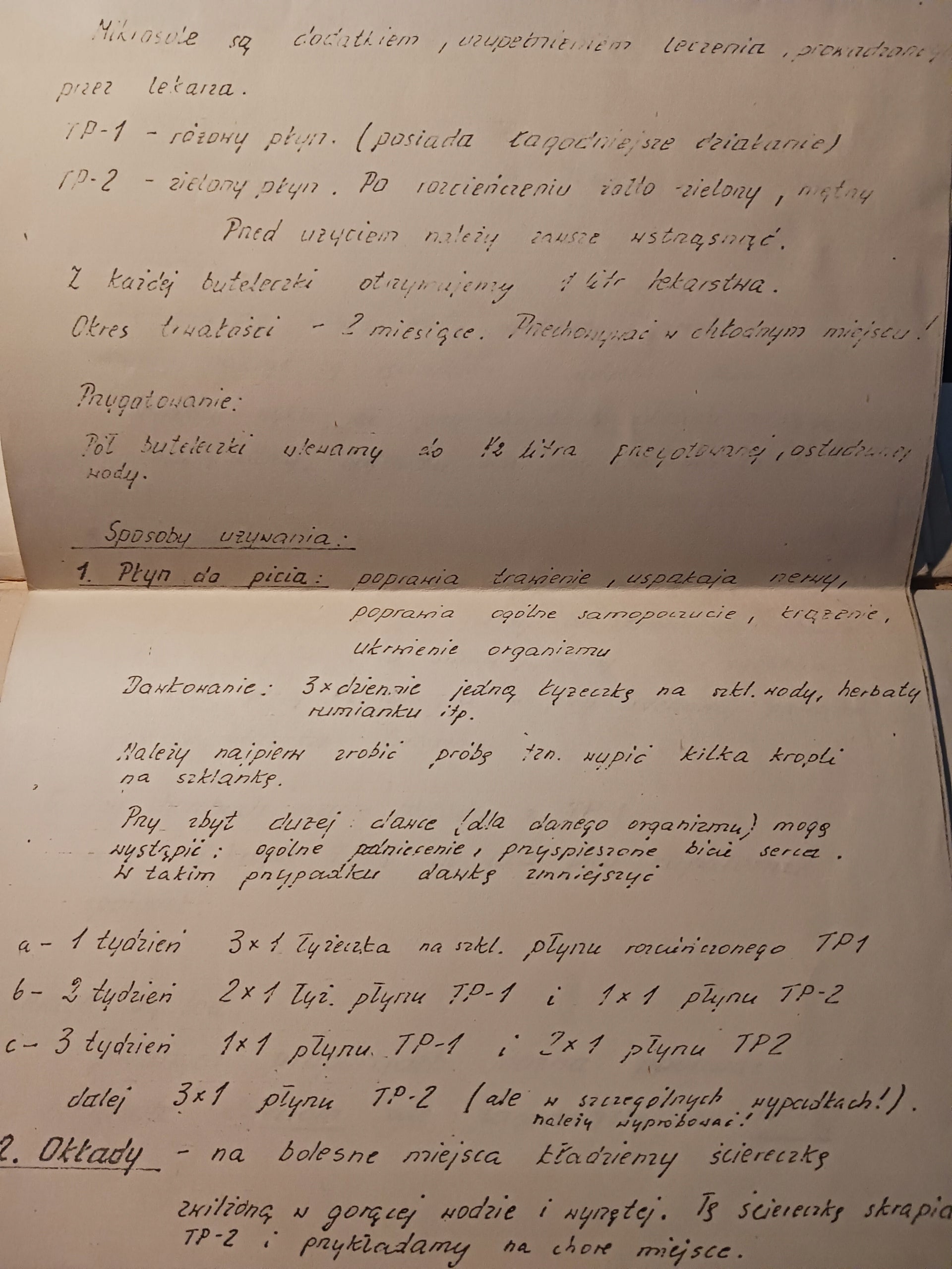 Poradnik zielarza Witold Poprzęcki + notatki