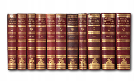 Wielka Historja Powszechna t. I-VII w 11 woluminach (komplet)