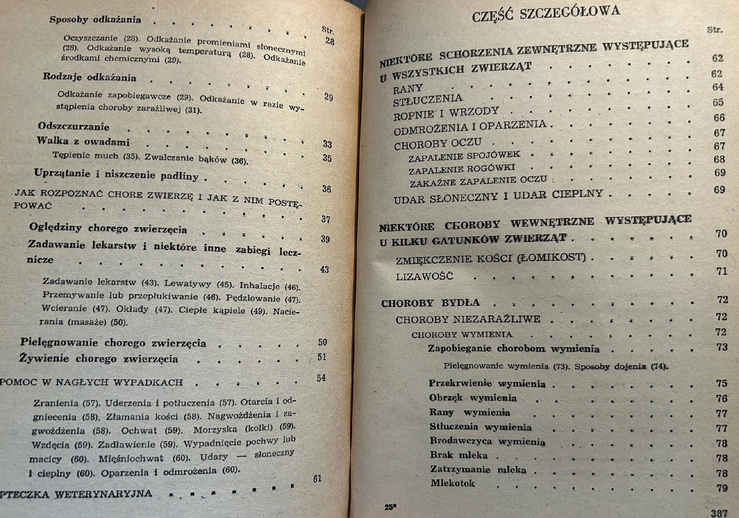 Poradnik weterynaryjny [1955 r.]