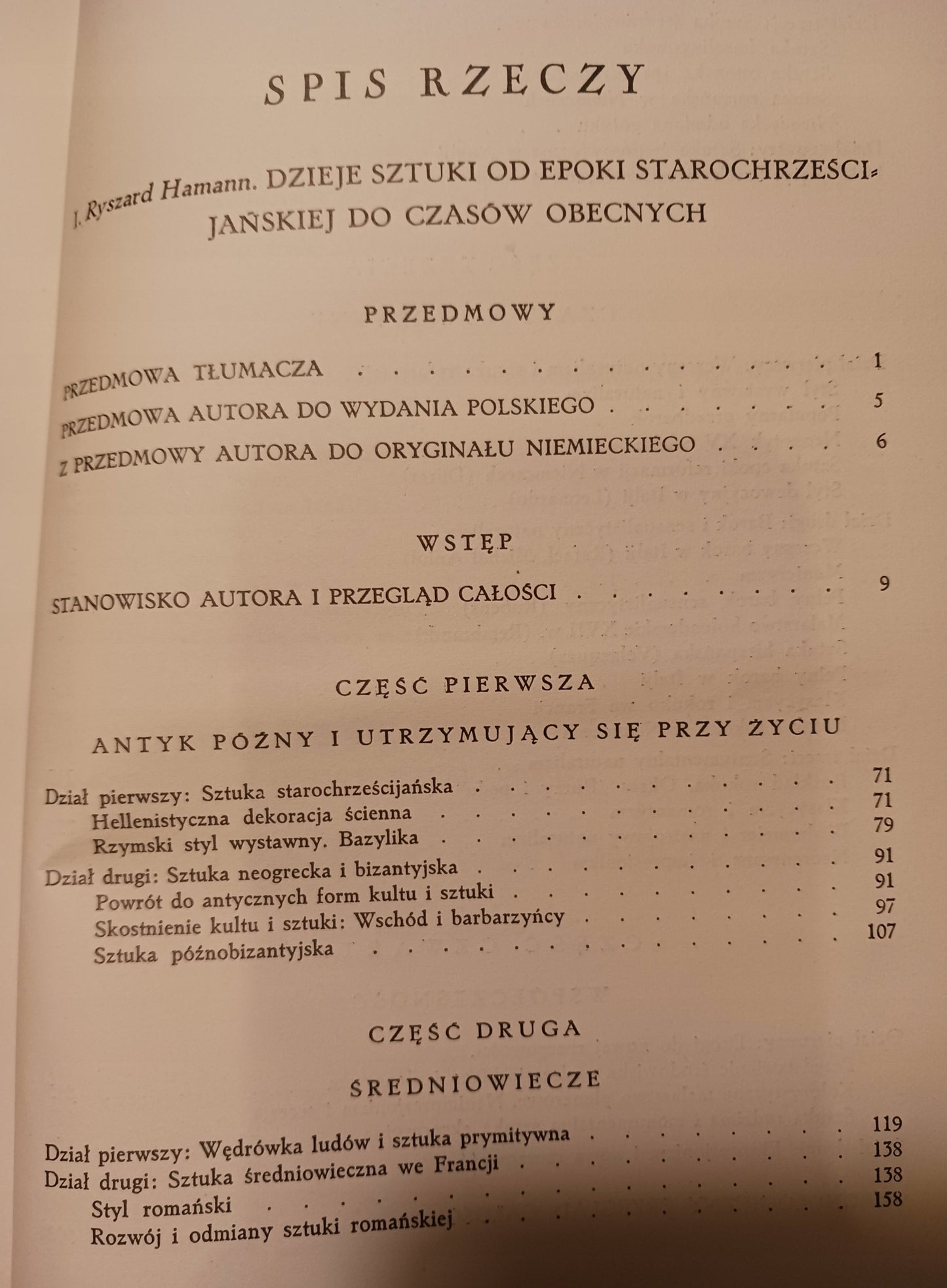 Historja sztuki Ryszard Hamman Tom I i II [oprawa Bolesław Zjawiński]