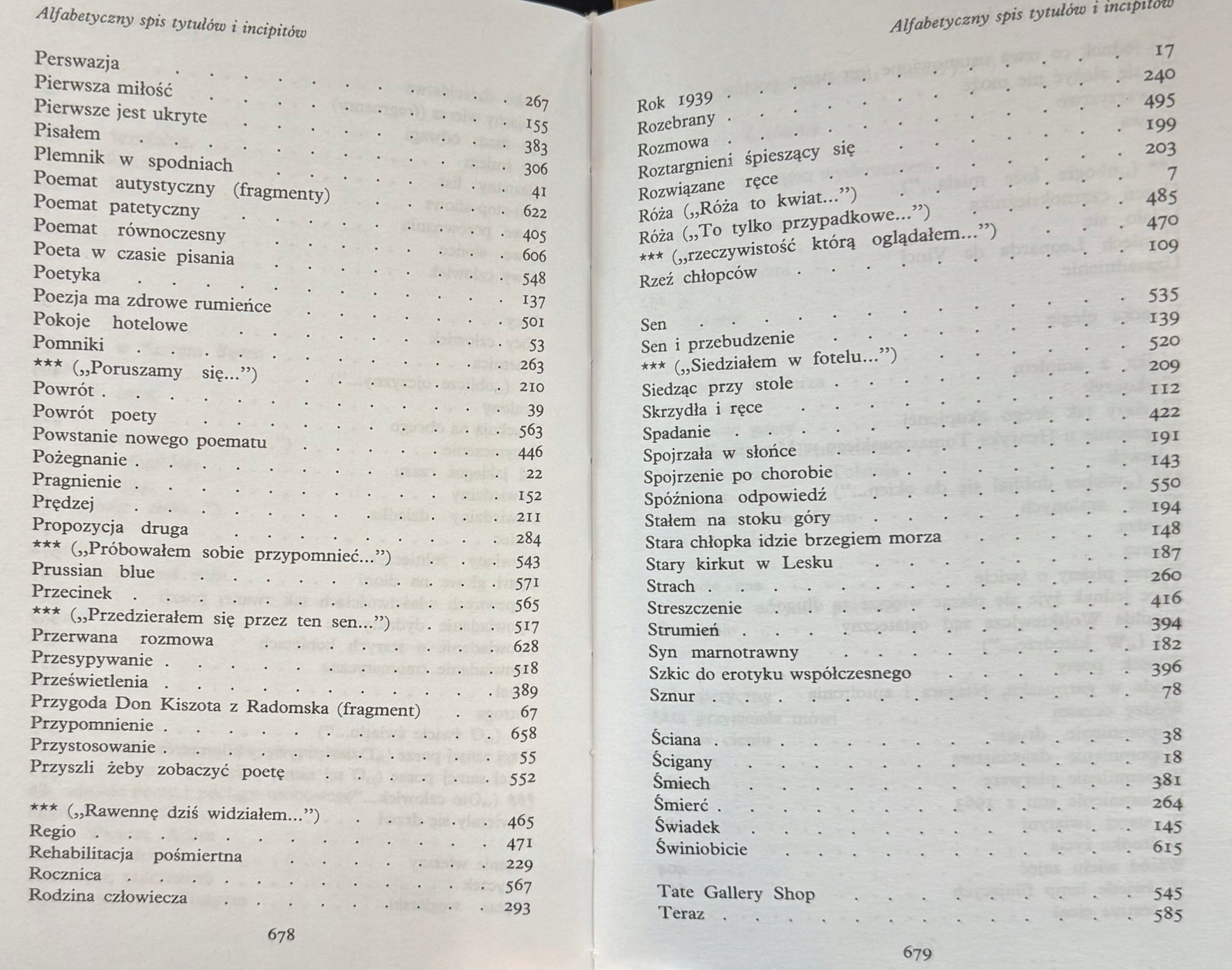 Niepokój. Wybór wierszy z lat 1944-1994 T. Różewicz