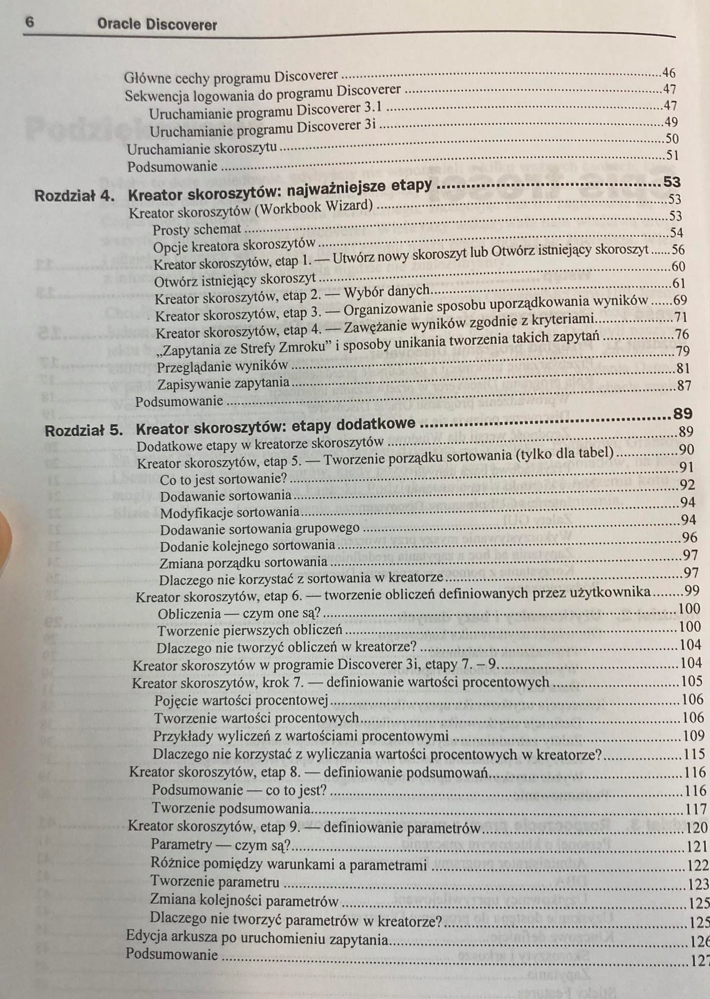 Oracle Discoverer Twórz efekrtwne zapytania ad hoc