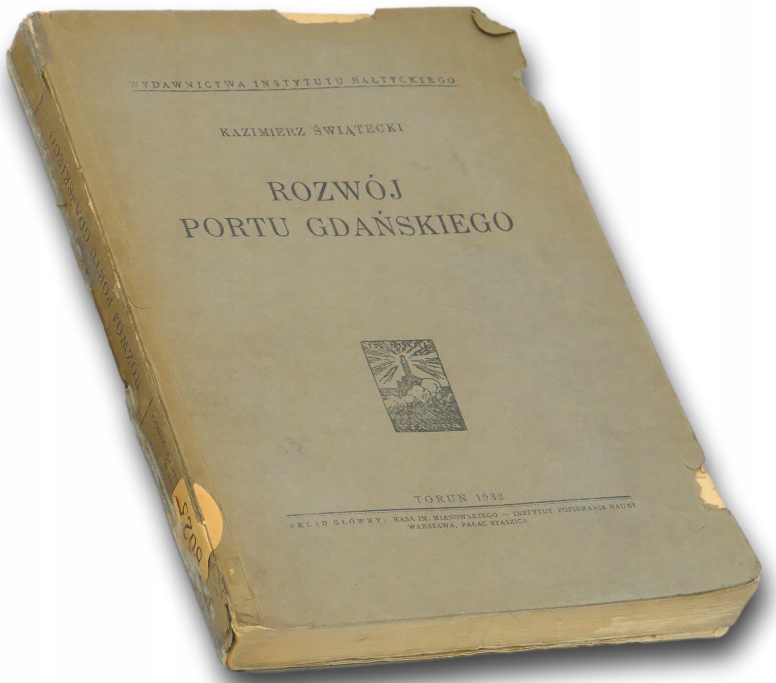 Rozwój Portu Gdańskiego Kazimierz Świątecki [wydanie z roku 1932]