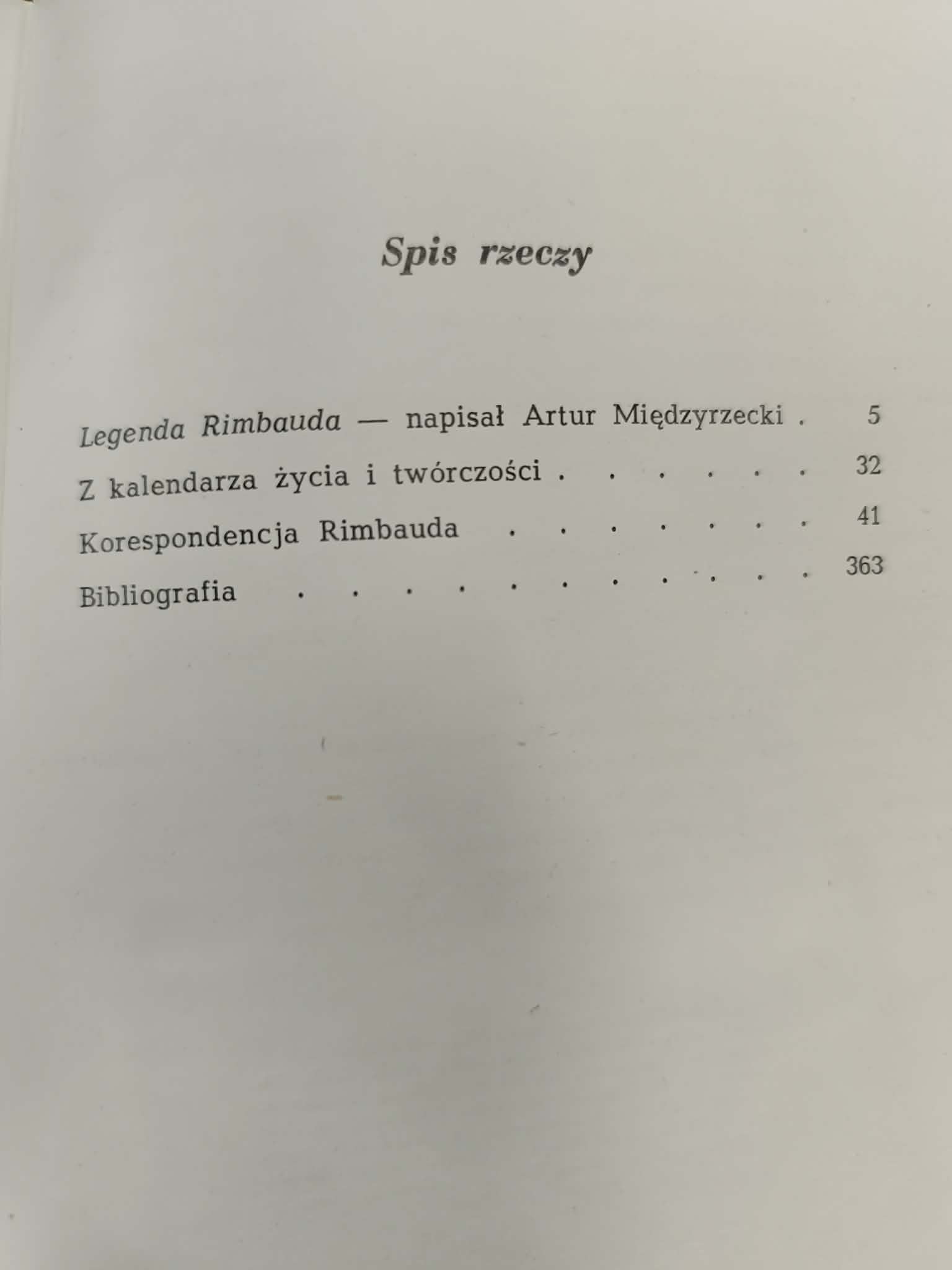 Ja to ktoś inny korespondencja Artura Rimbaud Praca zbiorowa