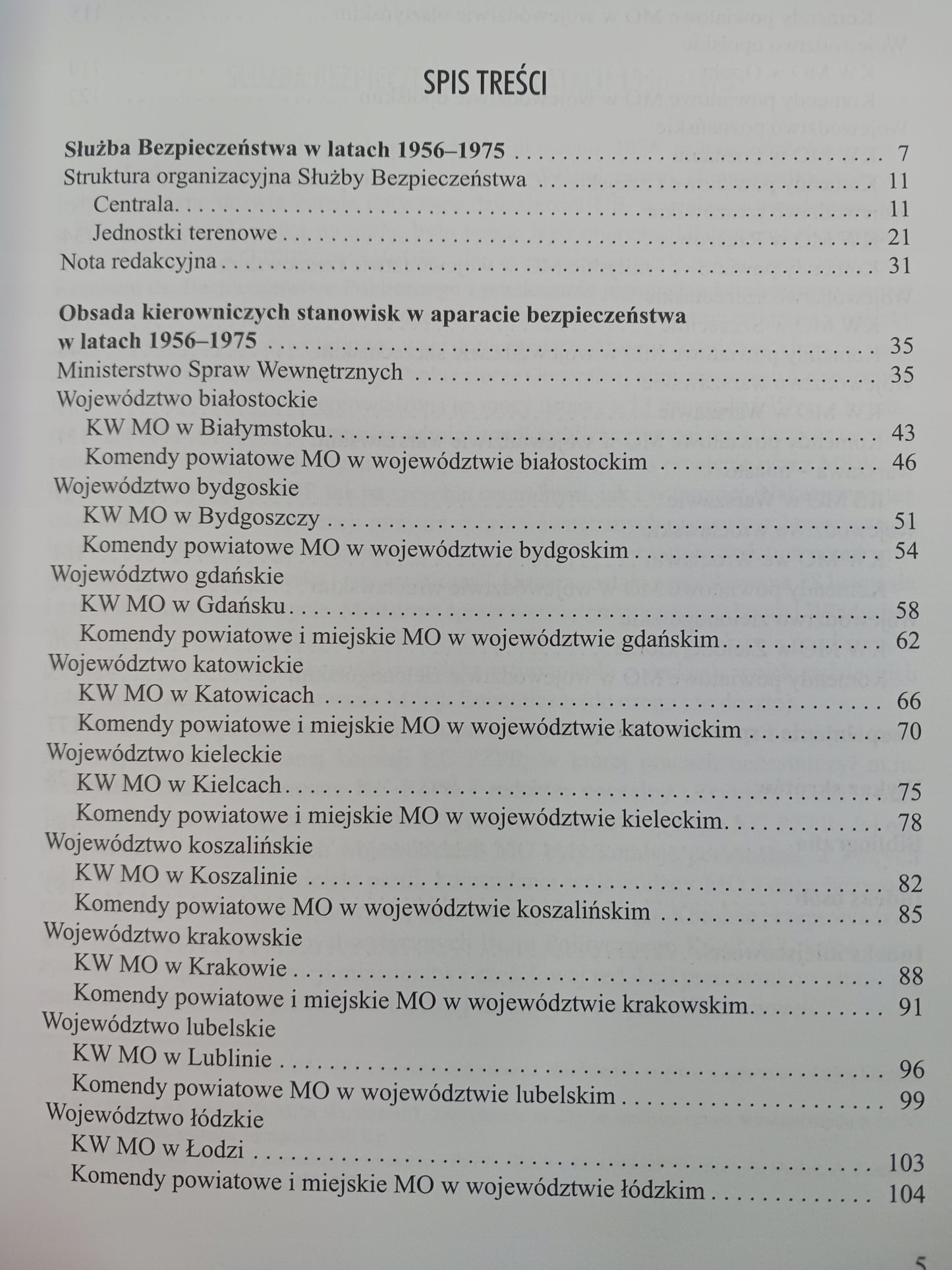 Aparat bezpieczeństwa w Polsce Kadra kierownicza tomy 1-3 Praca zbiorowa