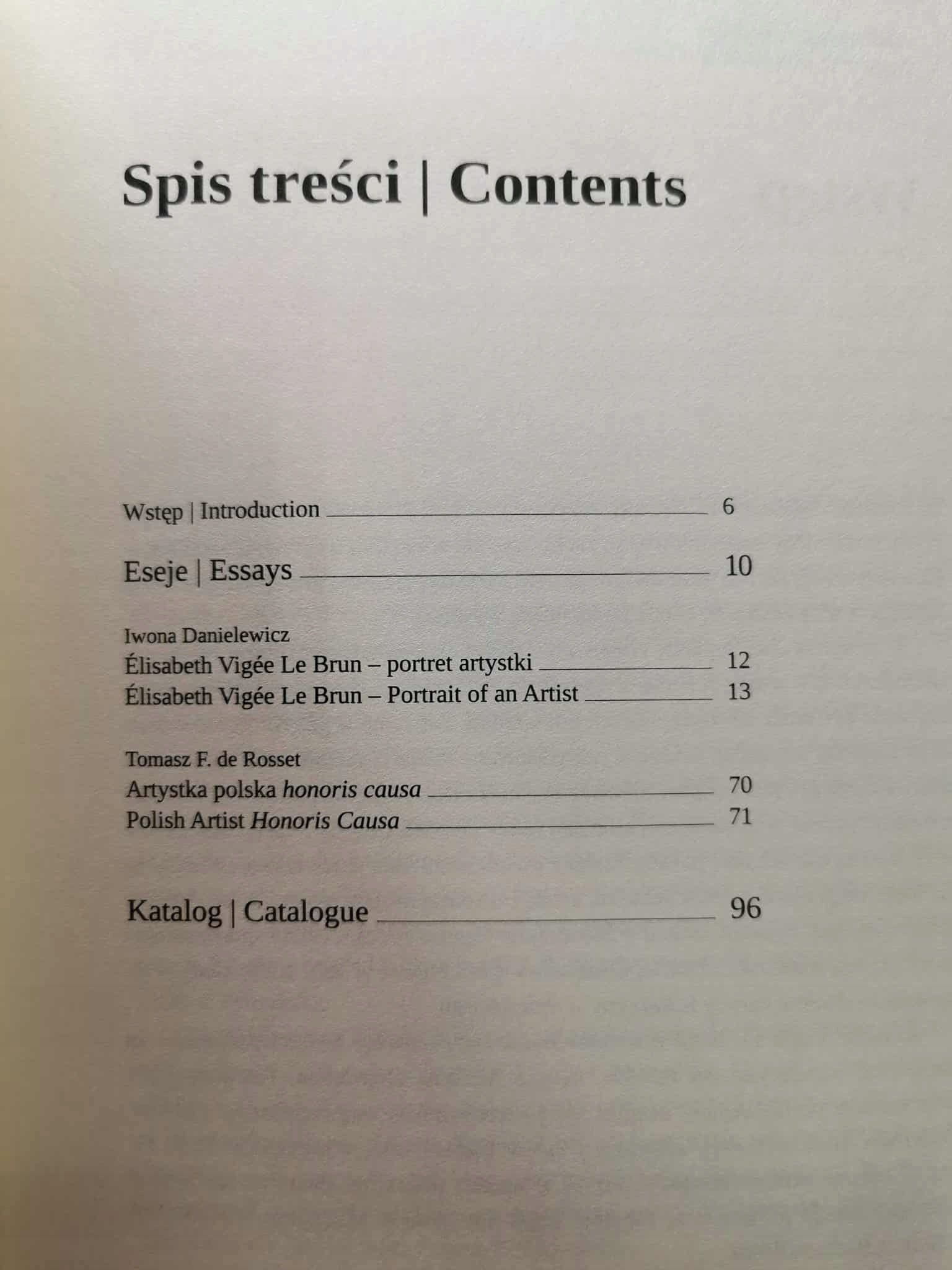 Elisabeth Vigee Le Brun i Polacy, Katalog wystawy Regina Gromacka