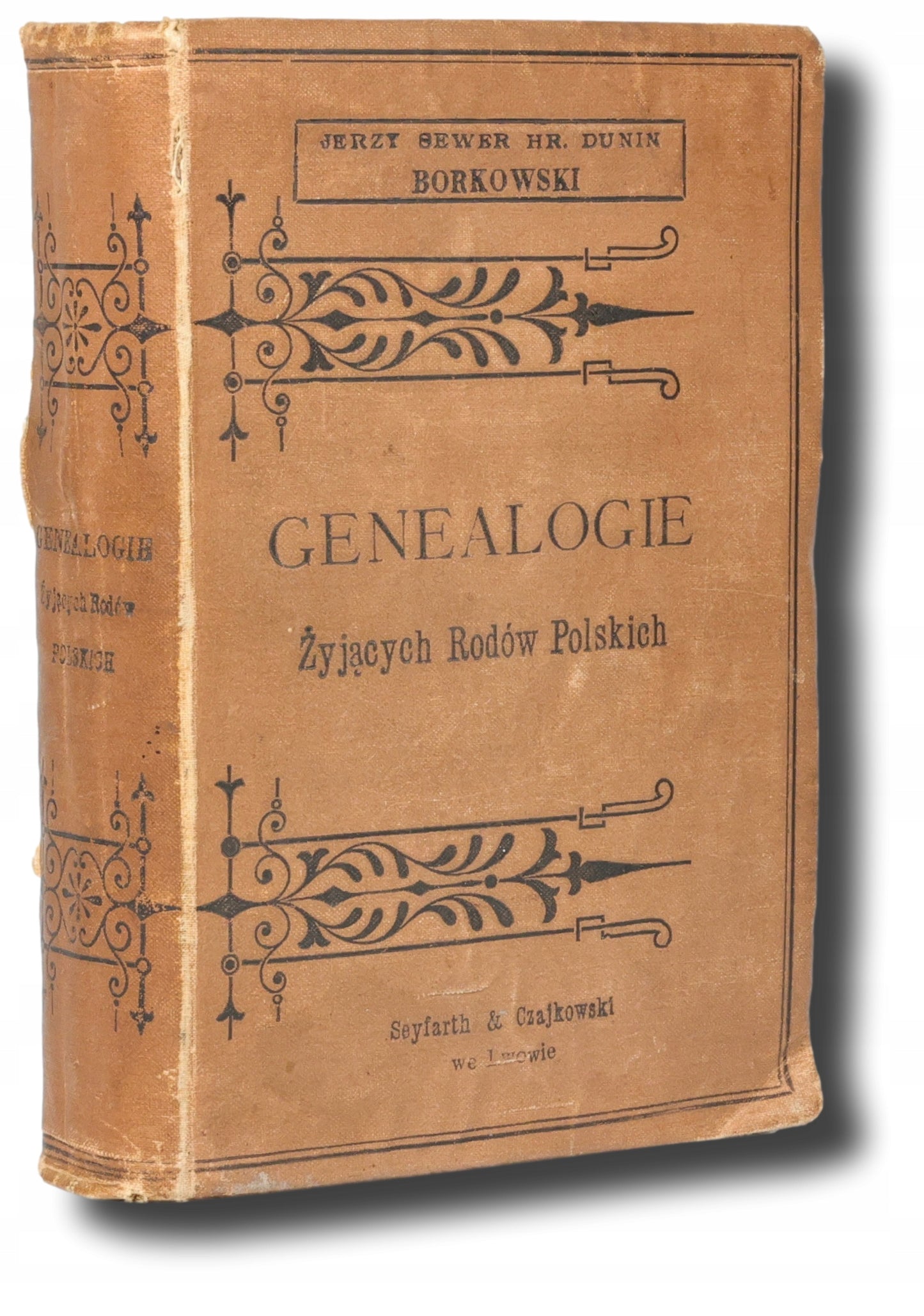 Genealogie żyjących utytułowanych rodów polskich, Borkowski J. [Lwów 1895]