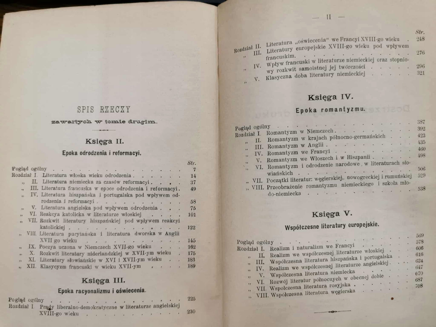 Historya Literatury Powszechnej t. I-II, W. Gostomski [Warszawa 1898]