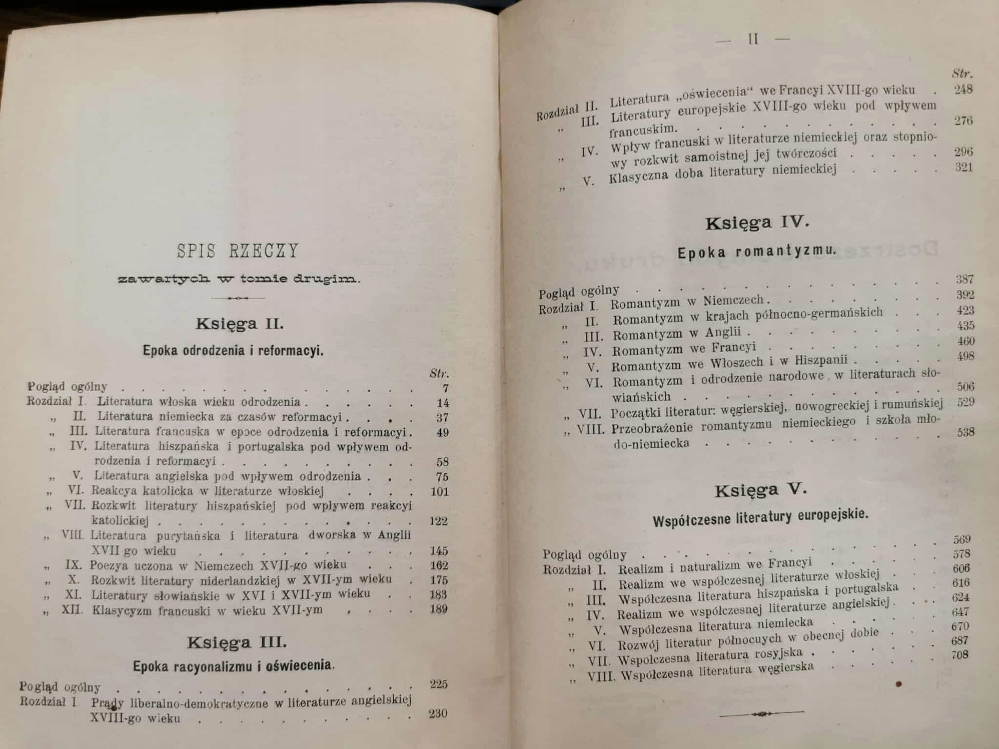 Historya Literatury Powszechnej t. I-II, W. Gostomski [Warszawa 1898]