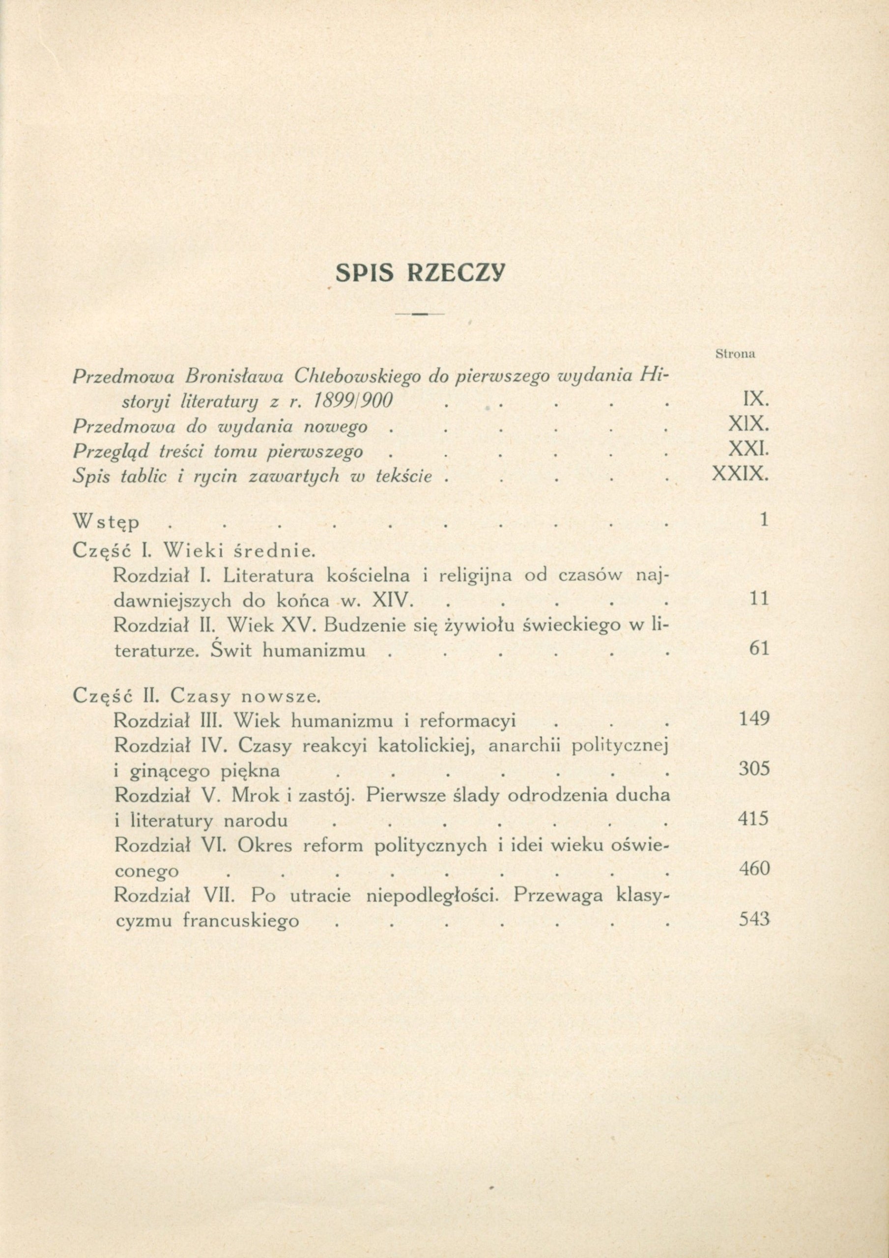 Chmielowski Piotr - Historya literatury polskiej, t. I [Lwów 1915]