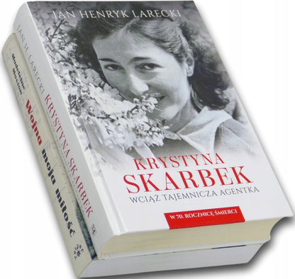Zestaw 2 książek dotyczących K. Skarbek (Krystyna Skarbek... + )