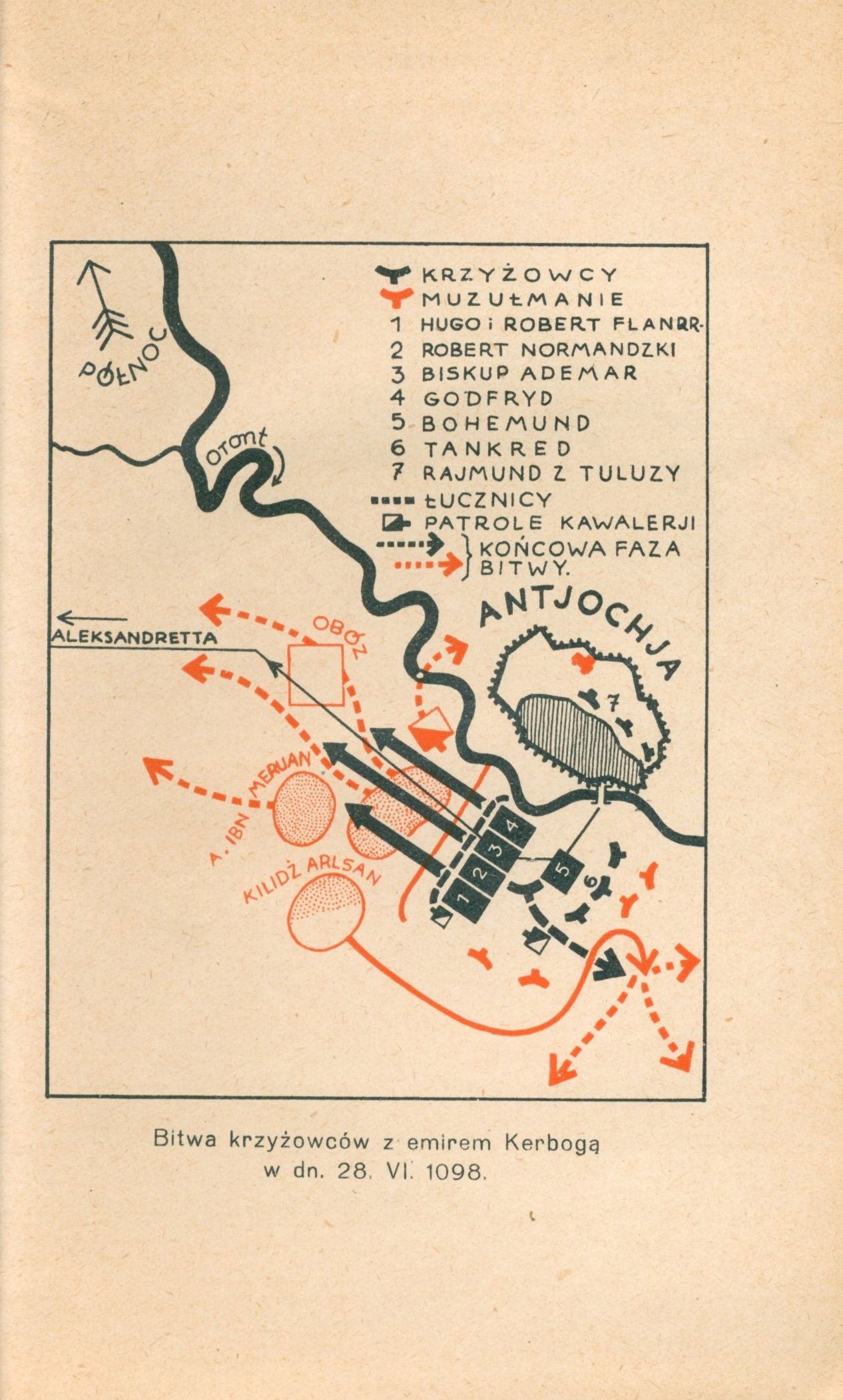 Kossak Zofja - Krzyżowcy, t. I - IV (komplet) [Poznań 1937]