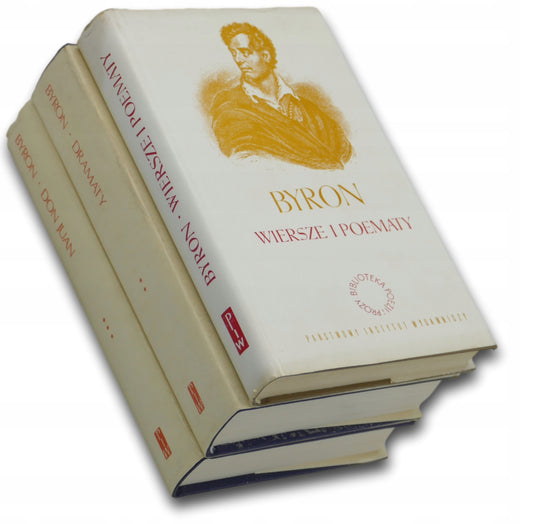 Byron zestaw x3 [Wiersze i poematy + Wybór dzieł T. 2-3]