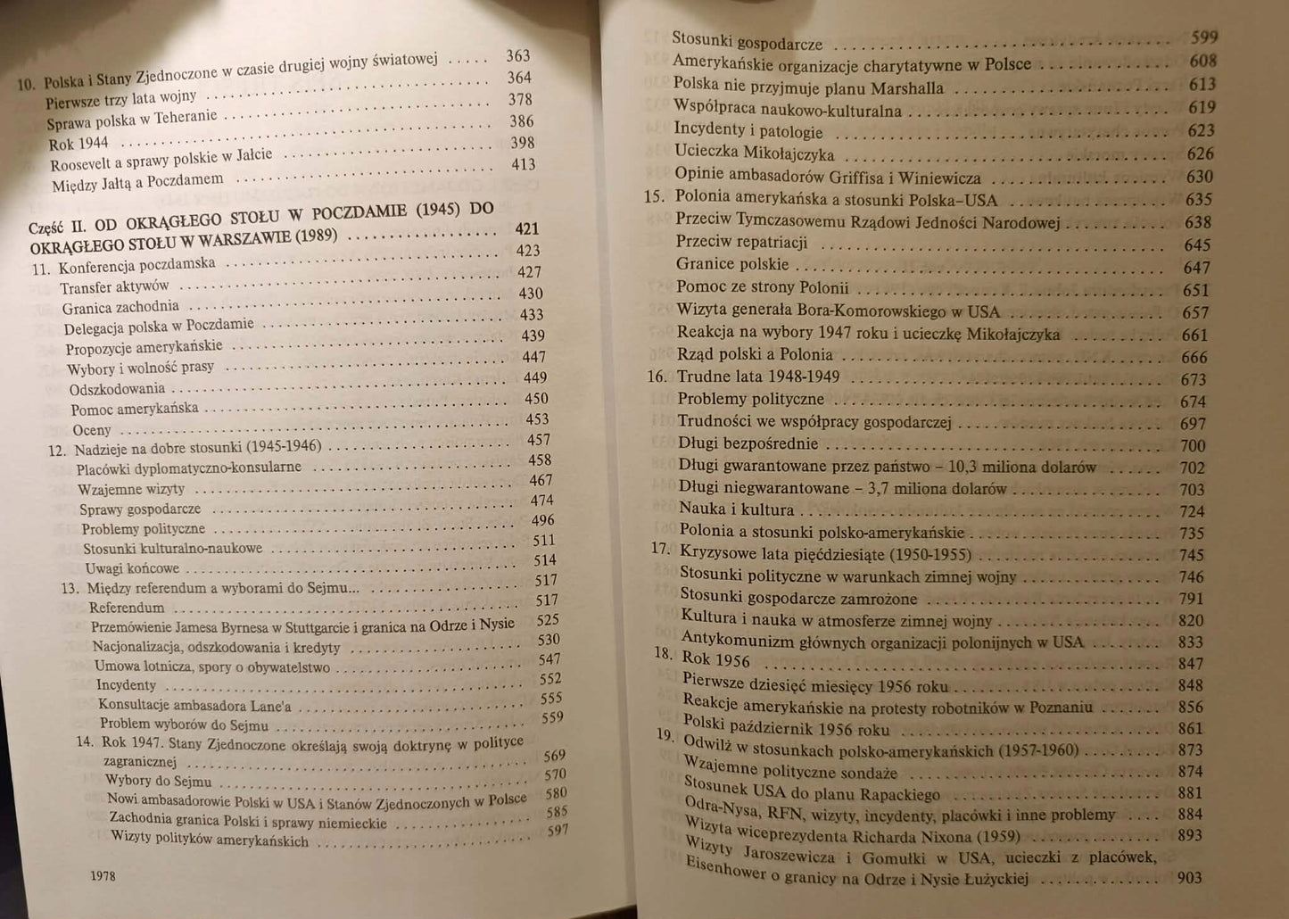 400 lat stosunków polsko-amerykańskich T. 1-2, Pastusiak [dedykacja Autora]