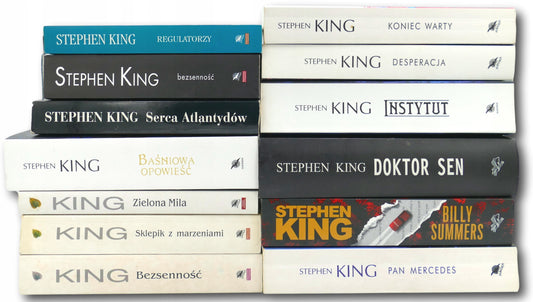 Stephen King x13 Baśniowa opowieść, Koniec warty, Bezsenność, Desperacja +