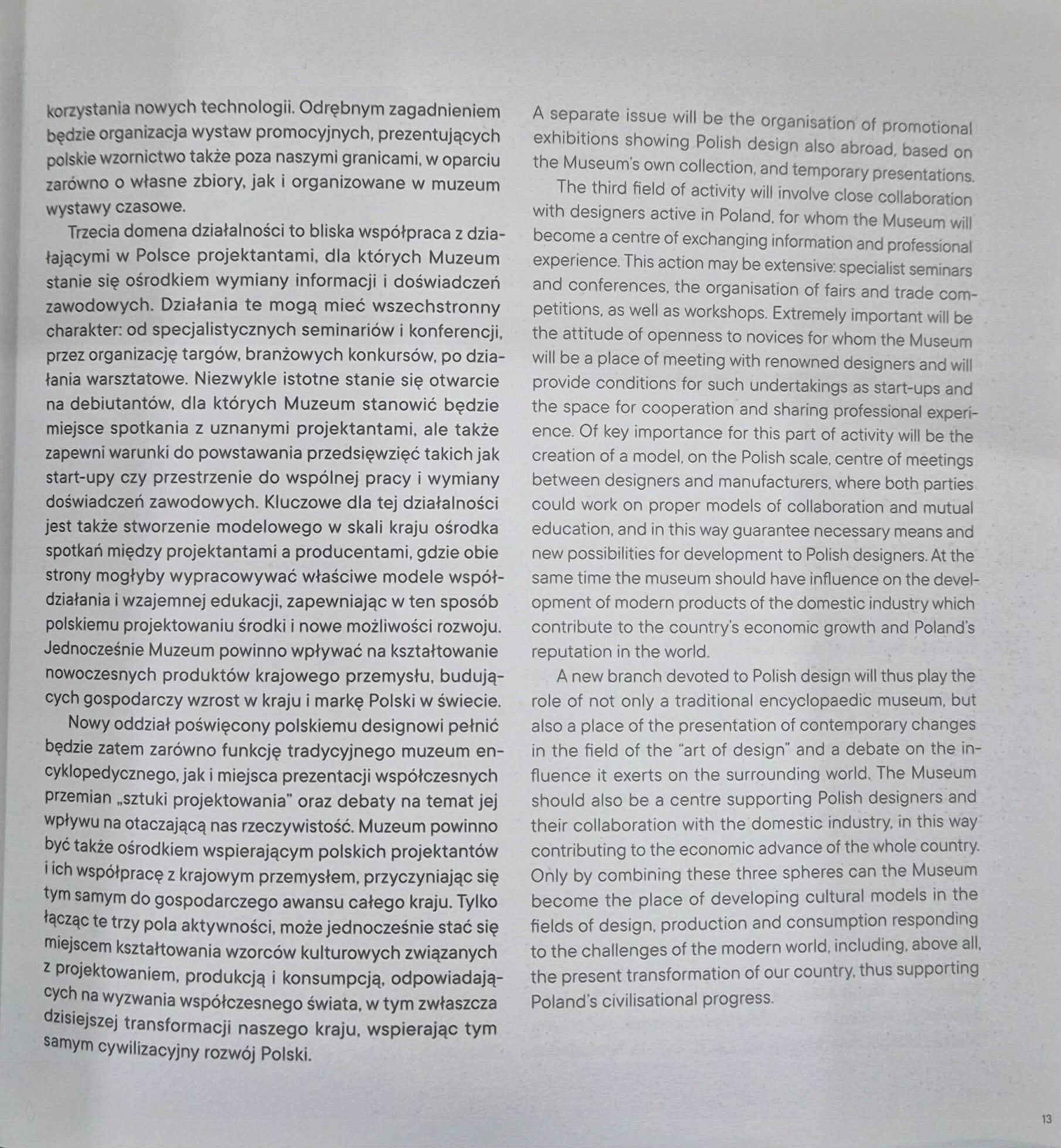 Przedmioty Galeria Designu Polskiego XX i XXI wieku [katalog]