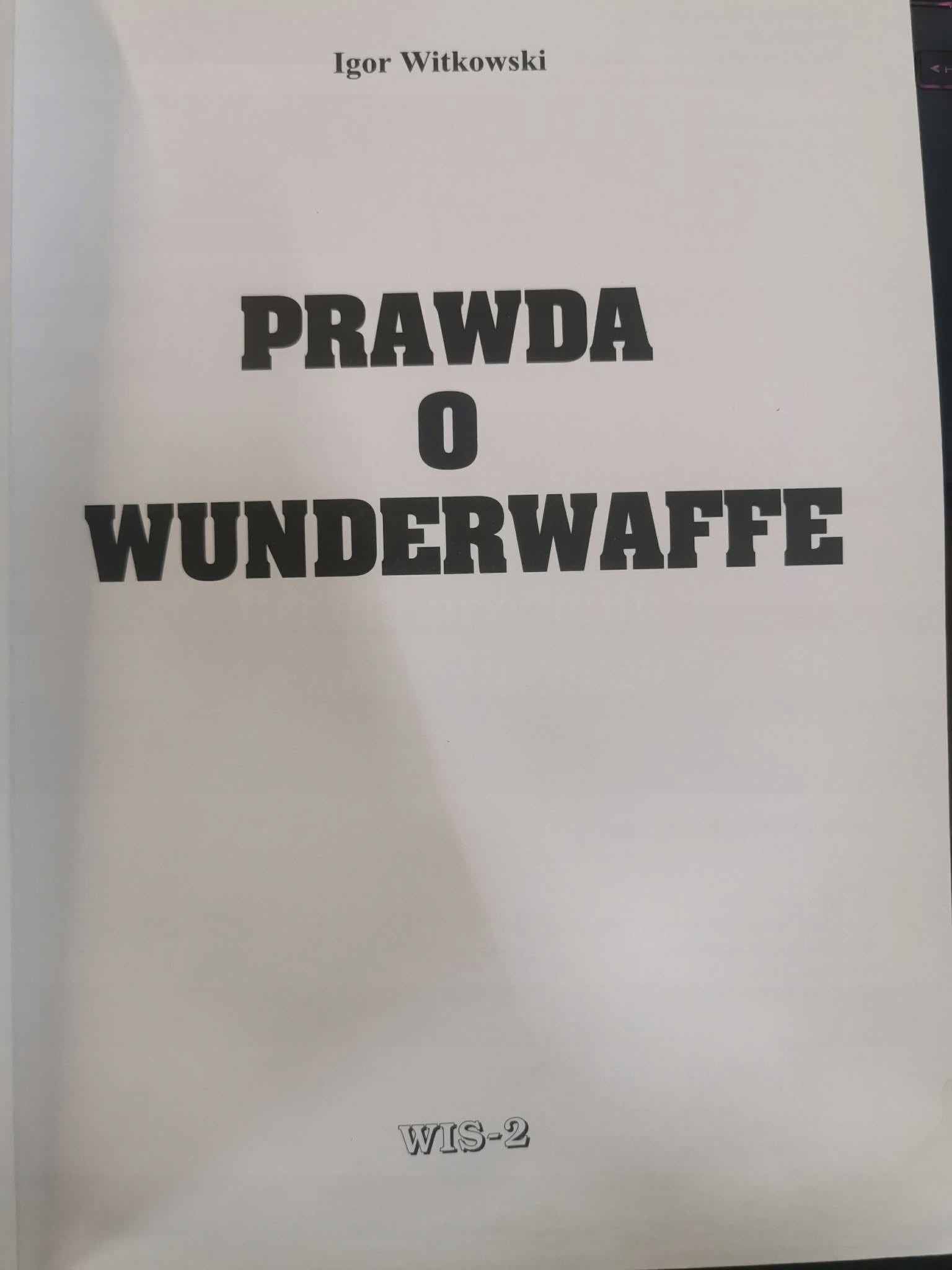 Prawda o Wunderwaffe, Igor Witkowski