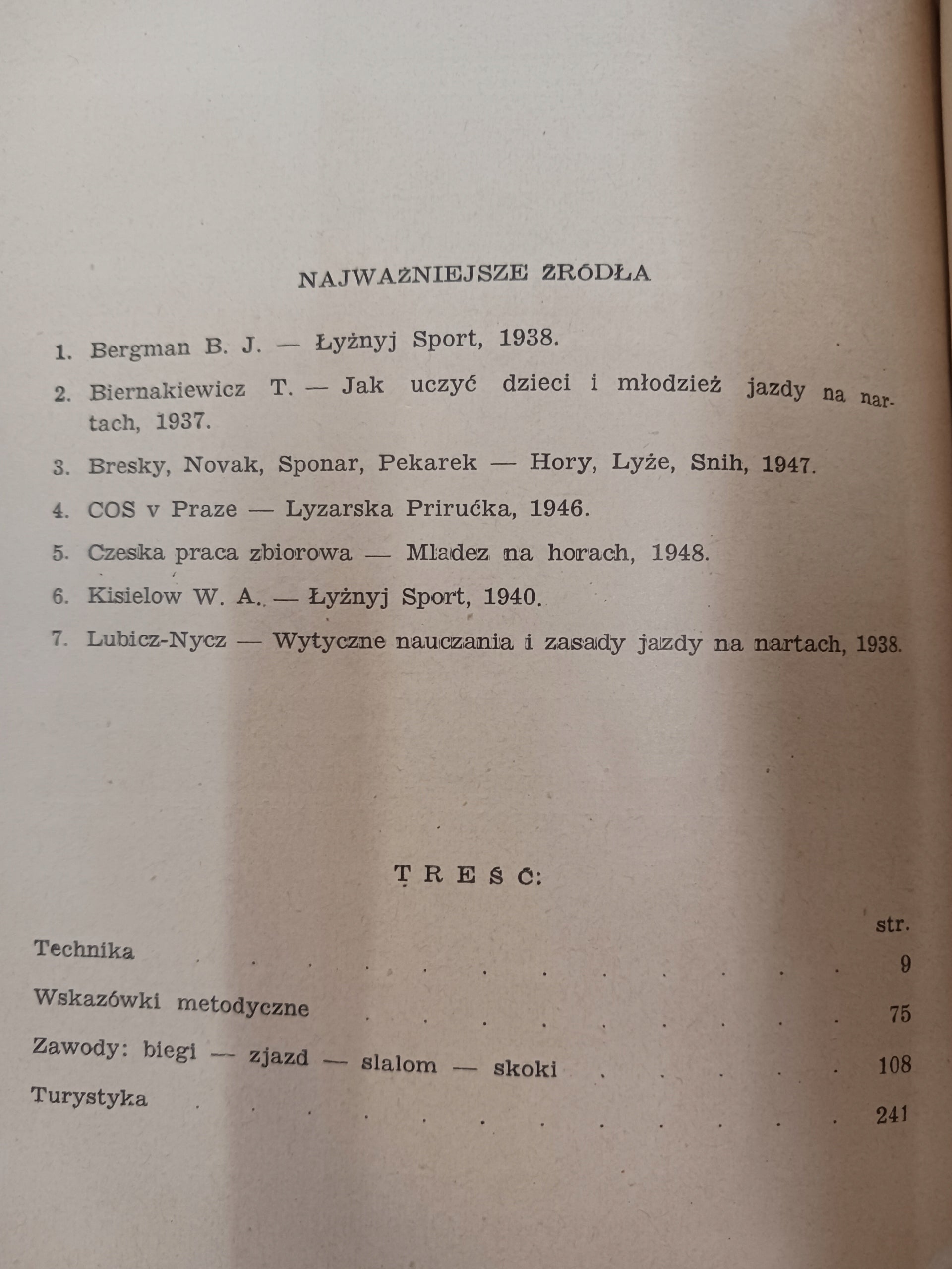 Narciarstwo Zygmunt Bielczyk, Stanisław Ziobrzyński [1950 rok]