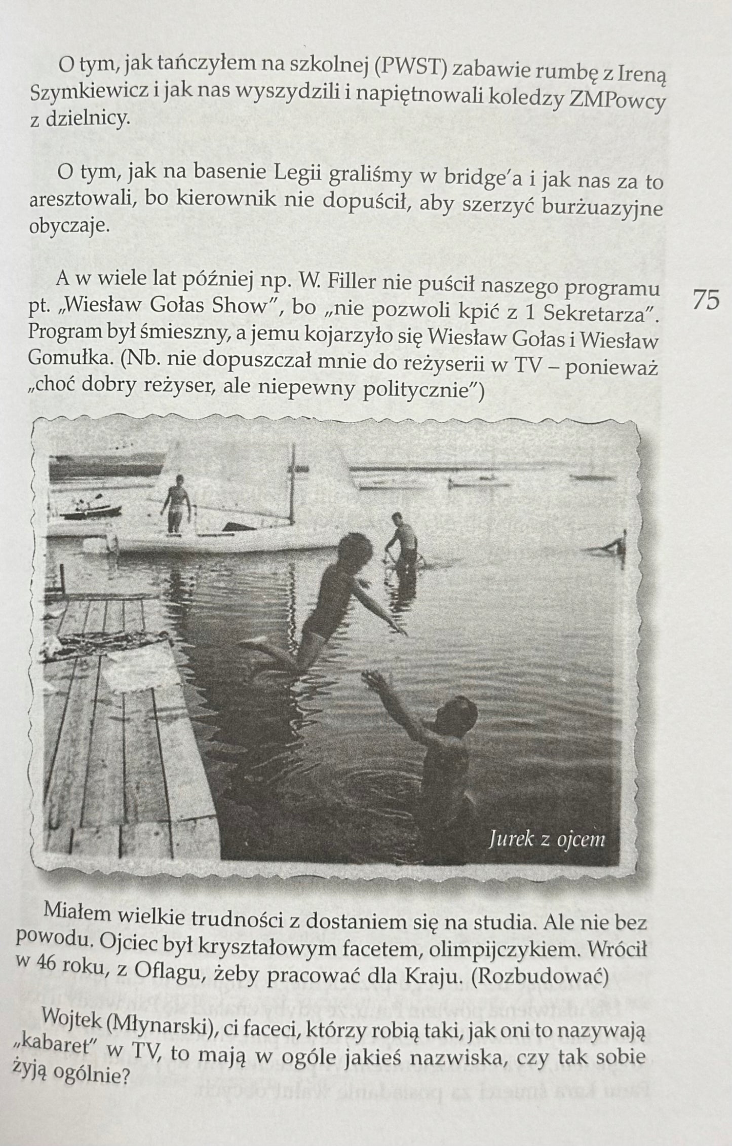 Wspomnienia moich pamiętników Jerzy Dobrowolski