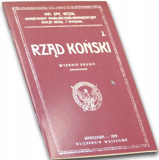 Rząd koński [zbiory Jana Piotra Pruszyńskiego, reprint z 1919]