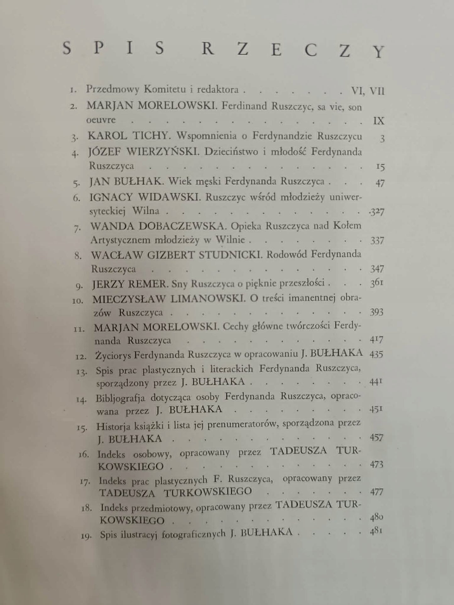 Ferdynand Ruszczyc, życie i dzieło [Wilno 1939]