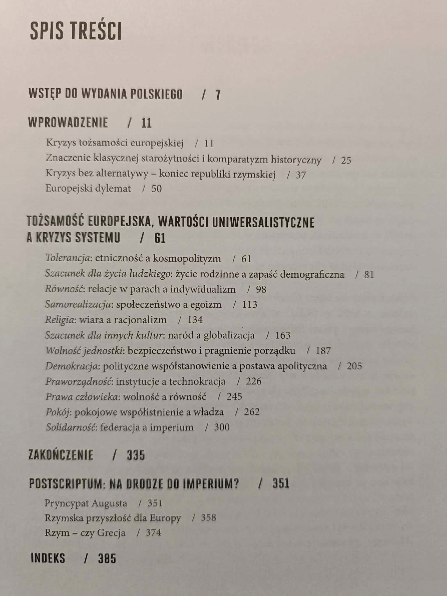 David Engels Na drodze do imperium Kryzys Unii Europejskiej i upadek